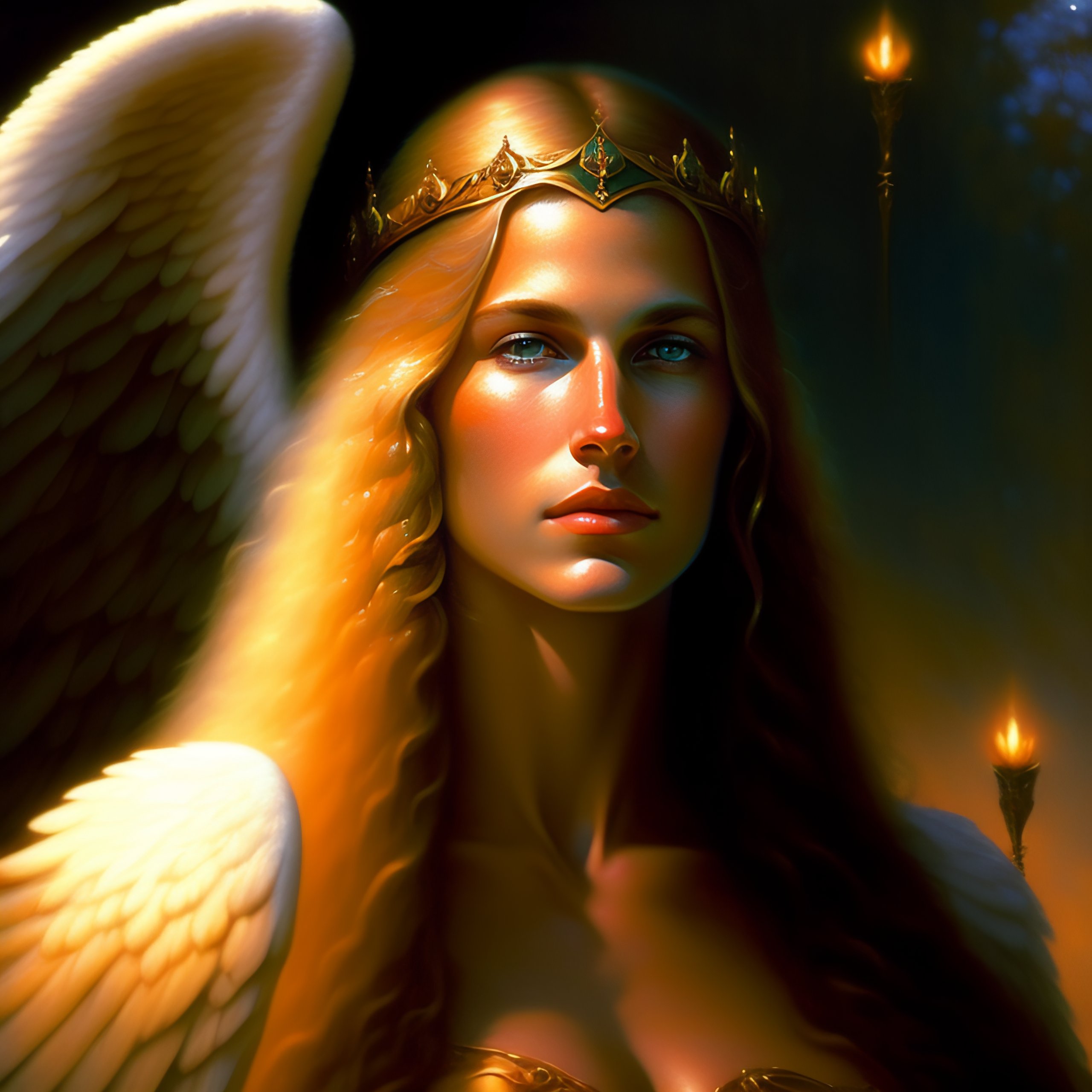 Lexica - Anyone dies an angel of nobility, shallow depth of field ...
