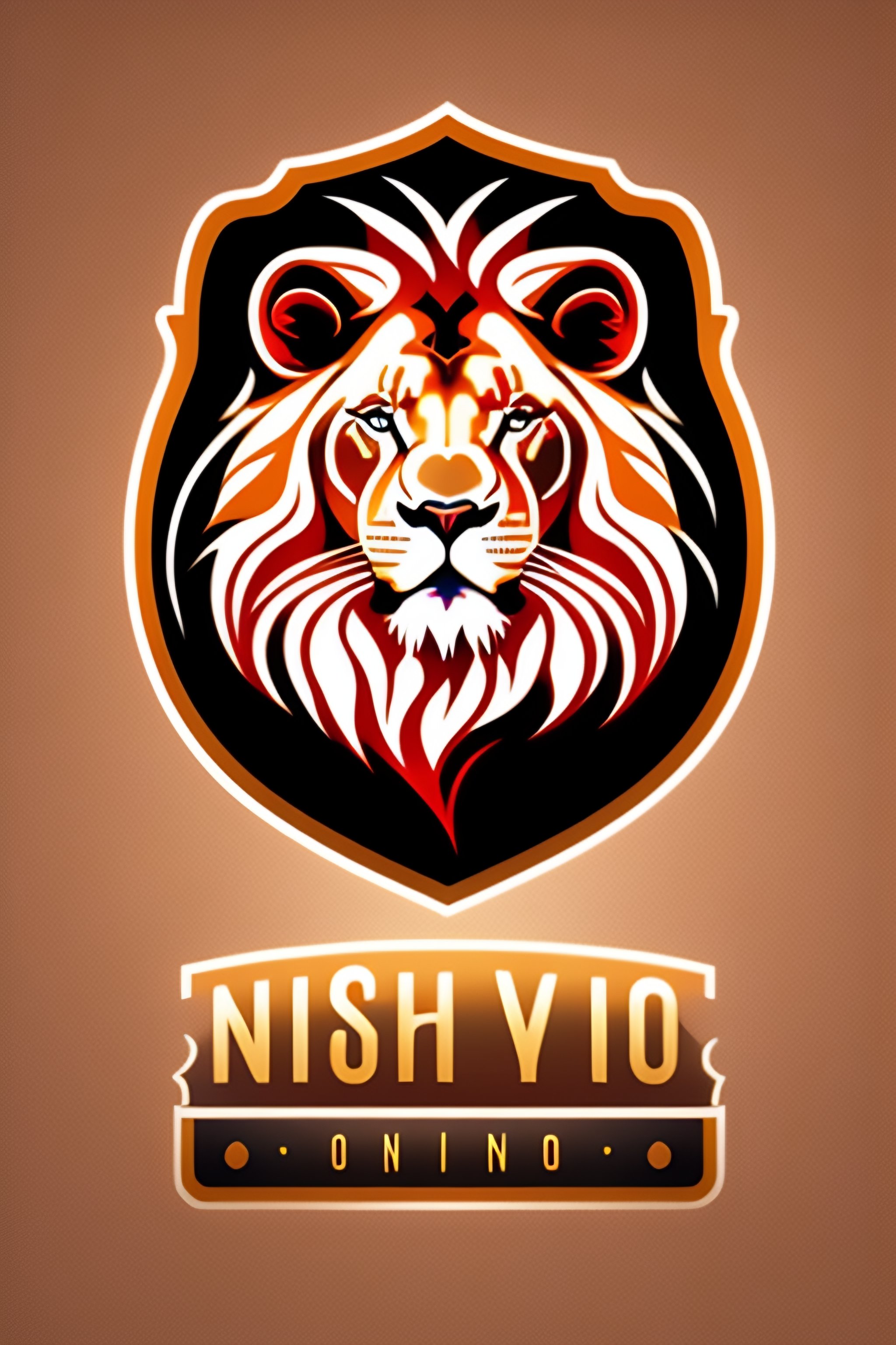 lexica-lion-logo-design-branding-cute-flat-vector-3-color