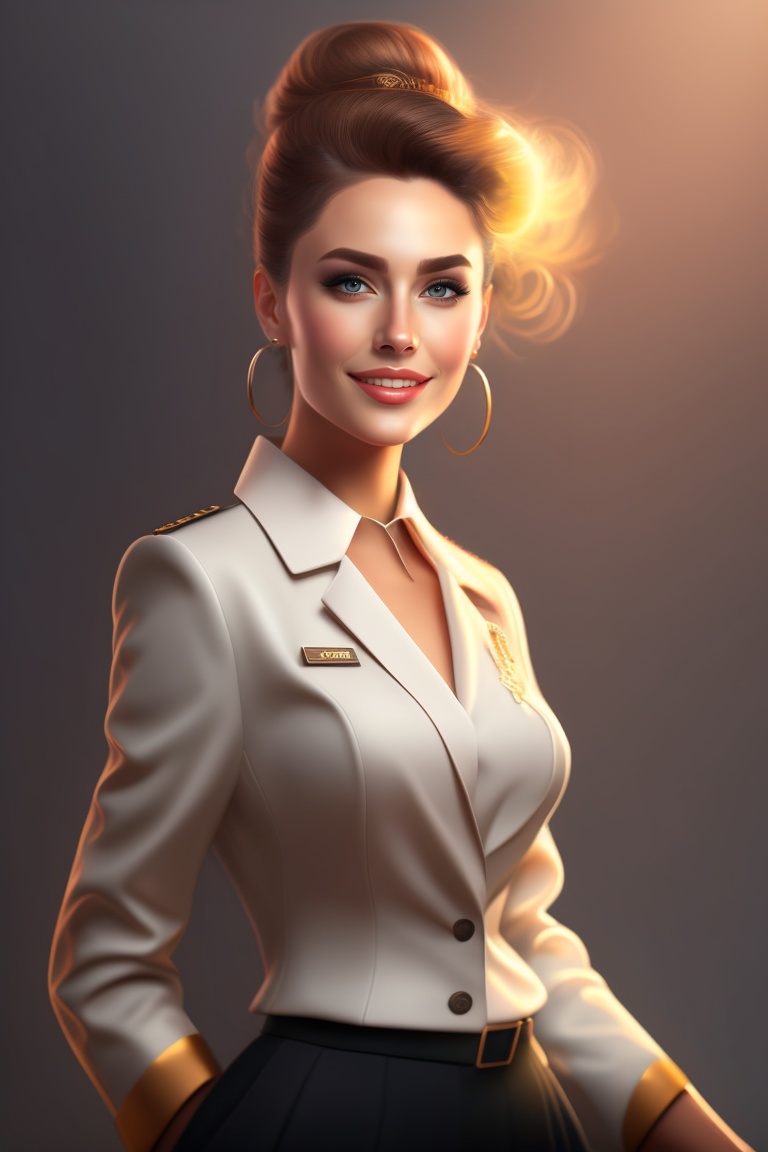 Lexica - Women in professional clothes, beautiful, teacher, realistic ...