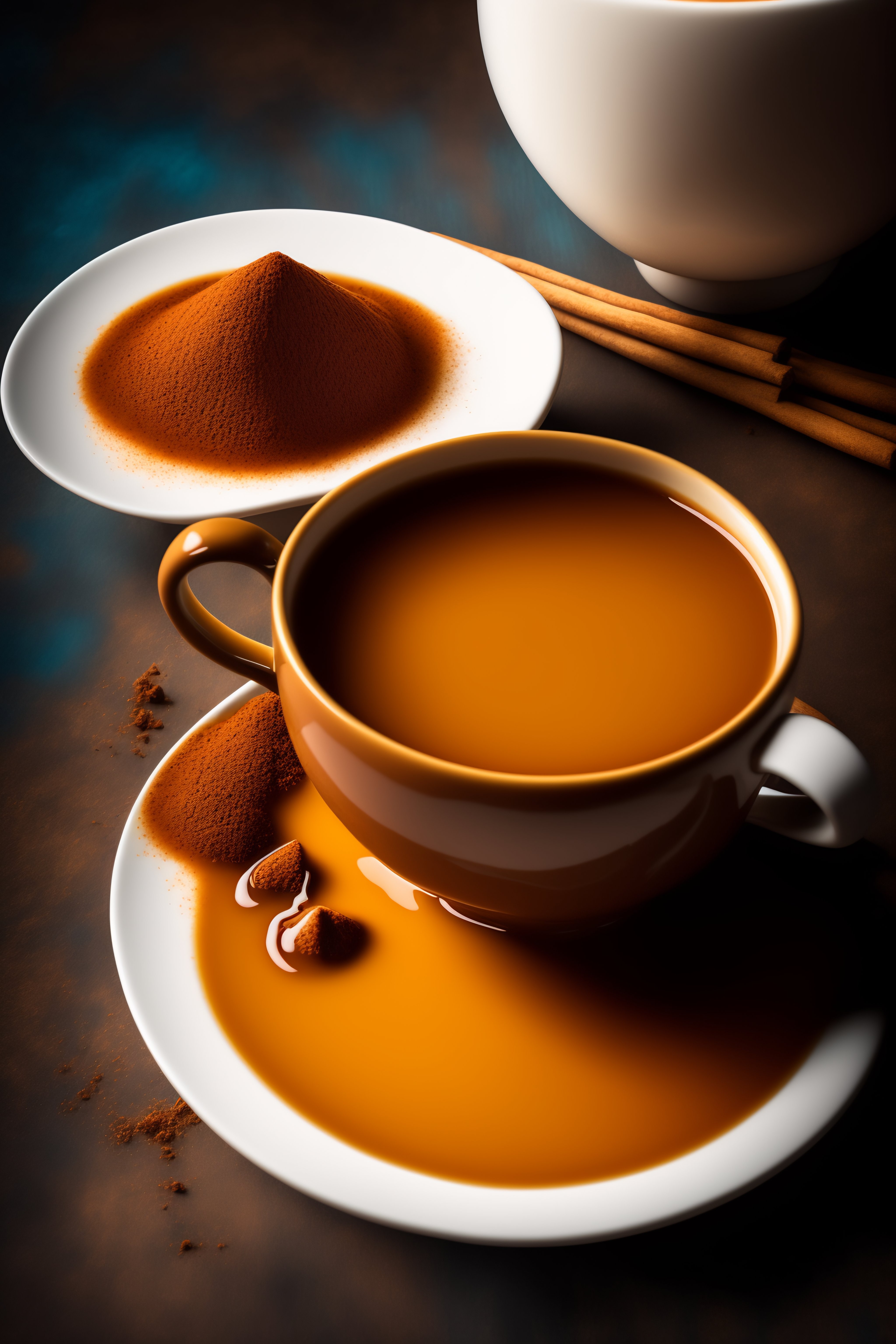 Lexica Delicious cup of chai in heaven