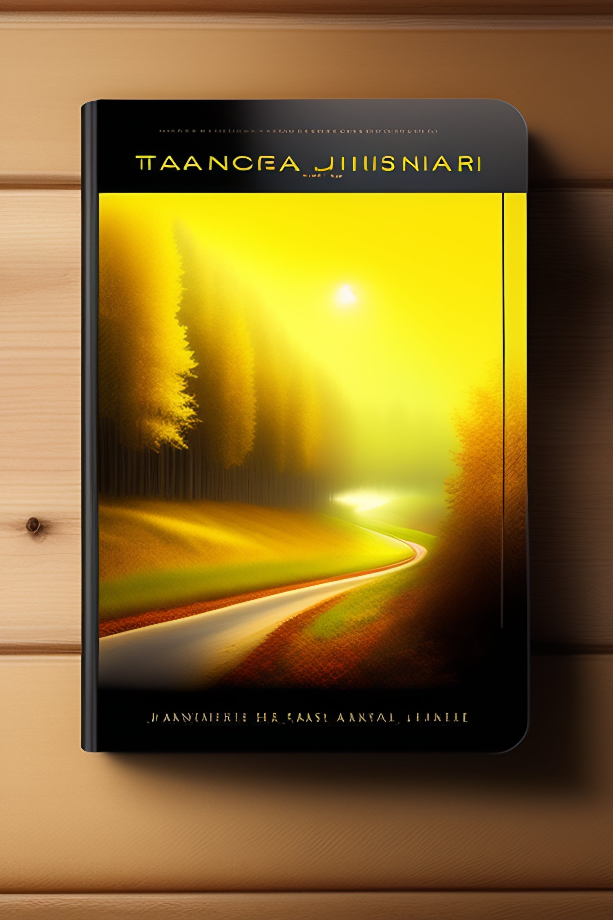 Lexica Une couverture de livre avec une tâche jaune