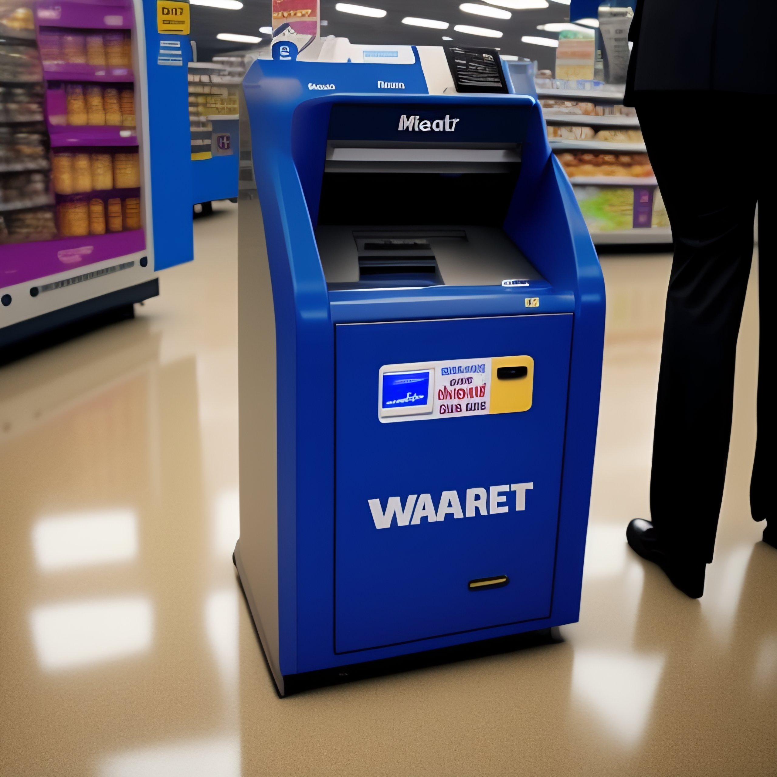 Lexica - Analog horror of a walmart self checkout machine