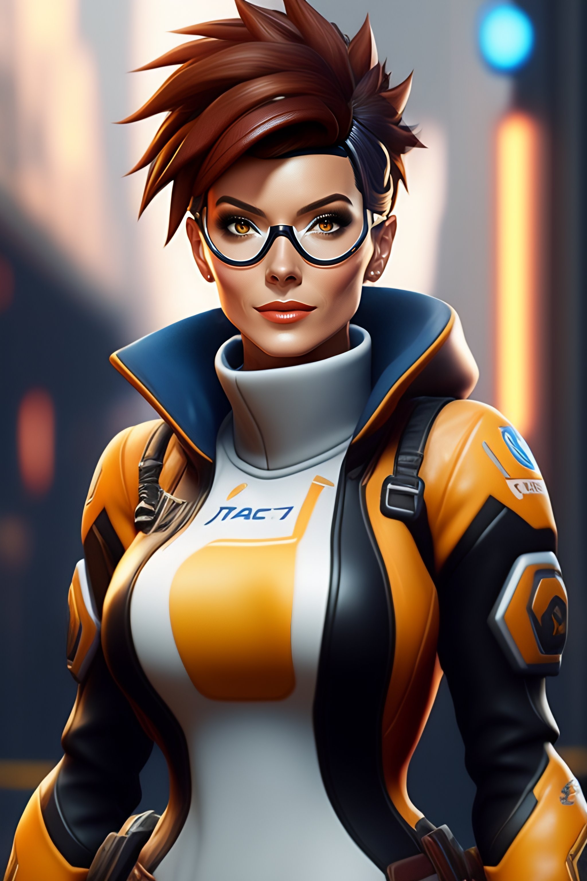 Lexica - Tracer from Overwatch at forty years of age