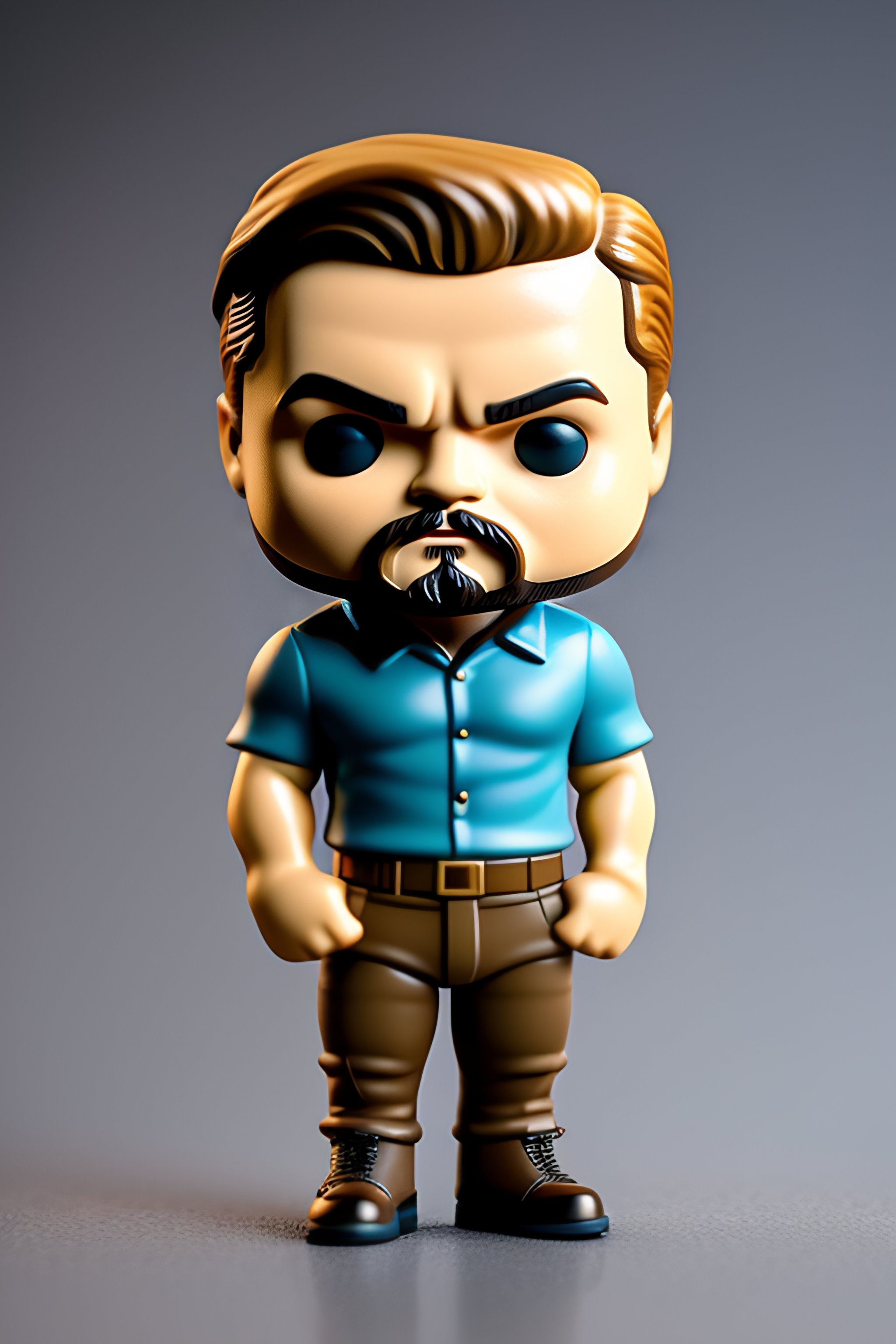 Lexica Full body 3d render of funko pop Leonardo DiCaprio