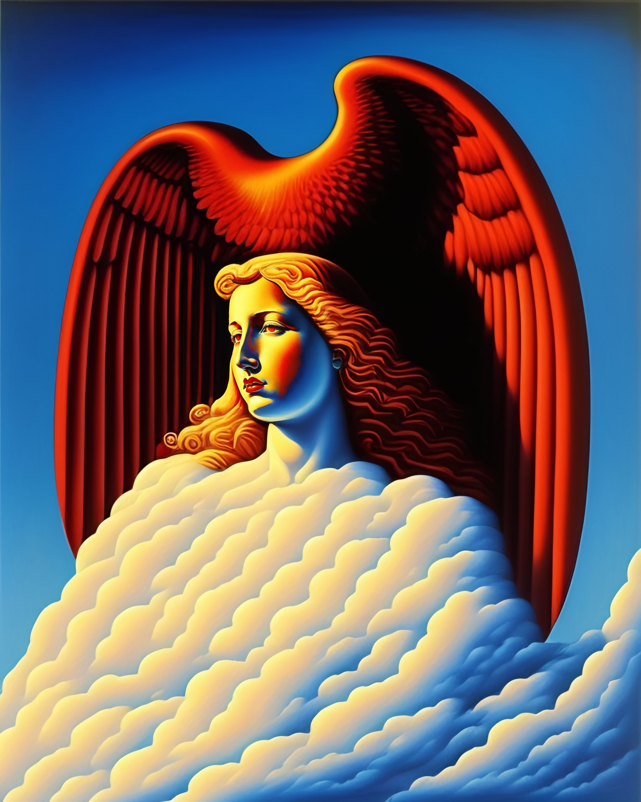Rene Magritte The Red Model
