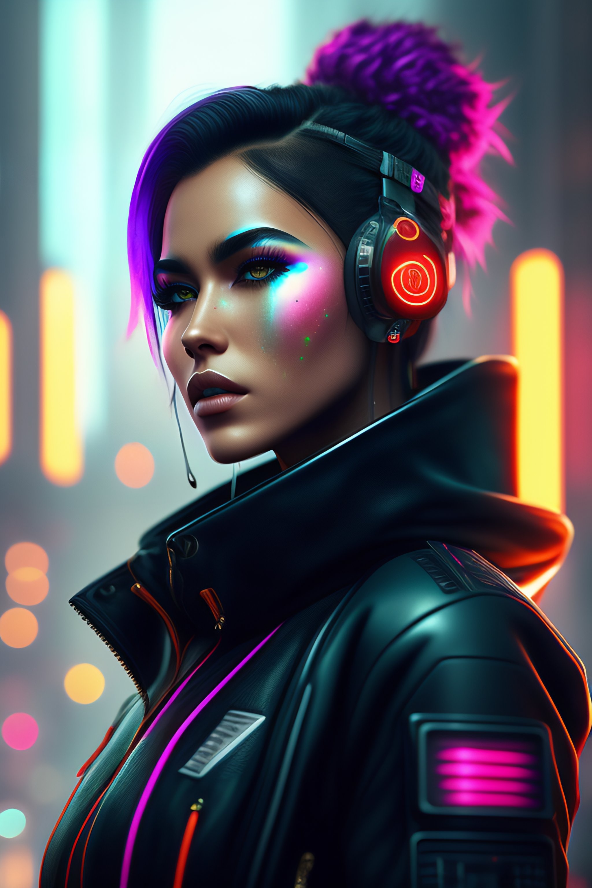 Lexica - Girl cyberpunk