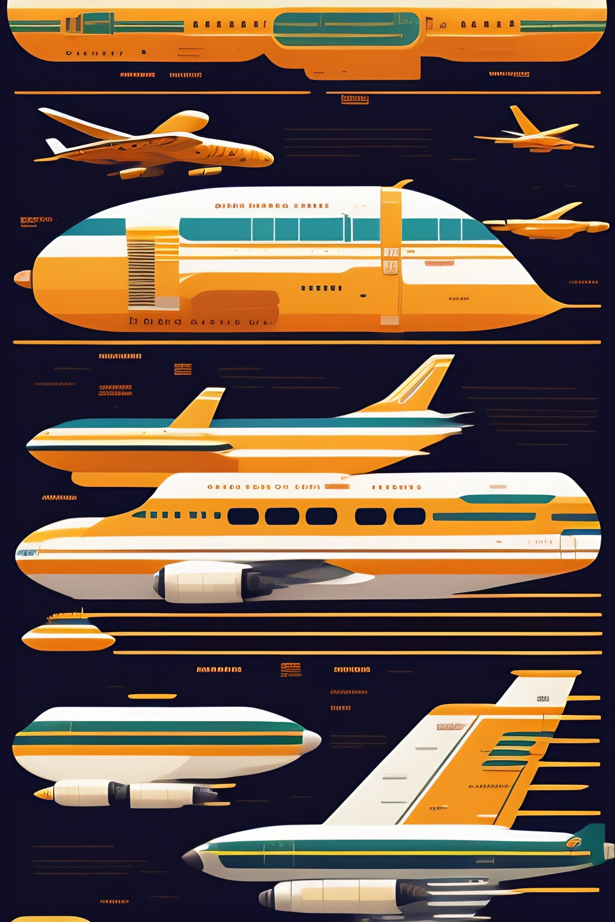 Lexica - Anatomy of an plane, robotech, cyborg, diagrams, infographic ...