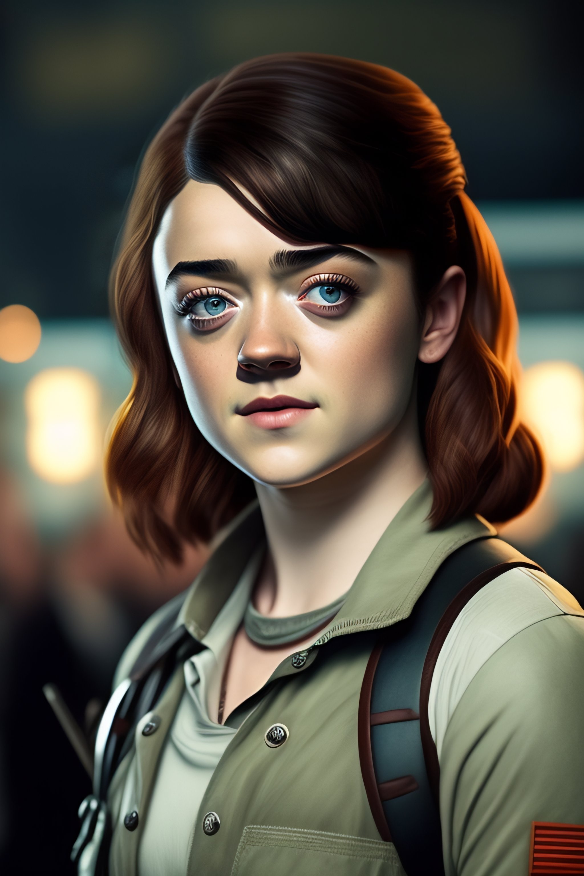 Lexica - Maisie Williams, as ellie from the last of us