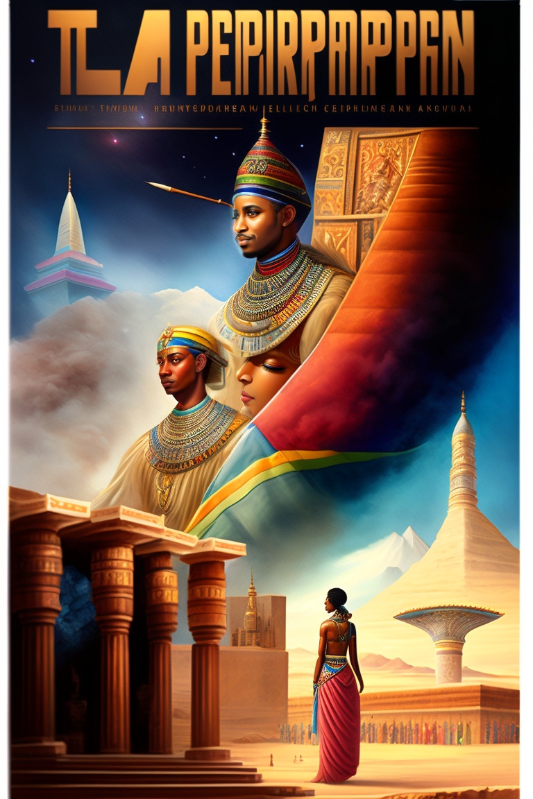 Lexica Time travel,Ancient Egypt Ethiopian, chronograph,graphic