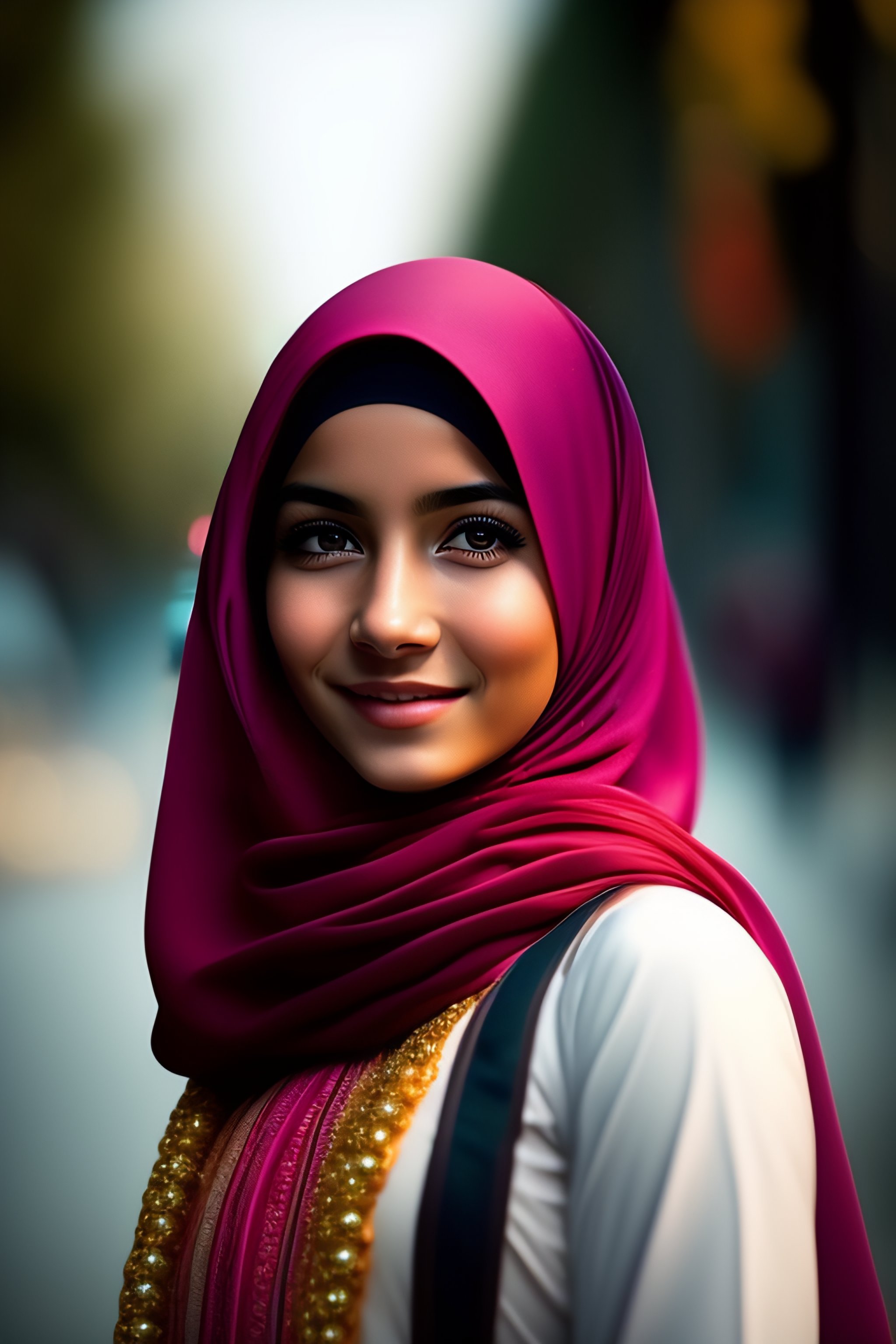 Cute hijab girl