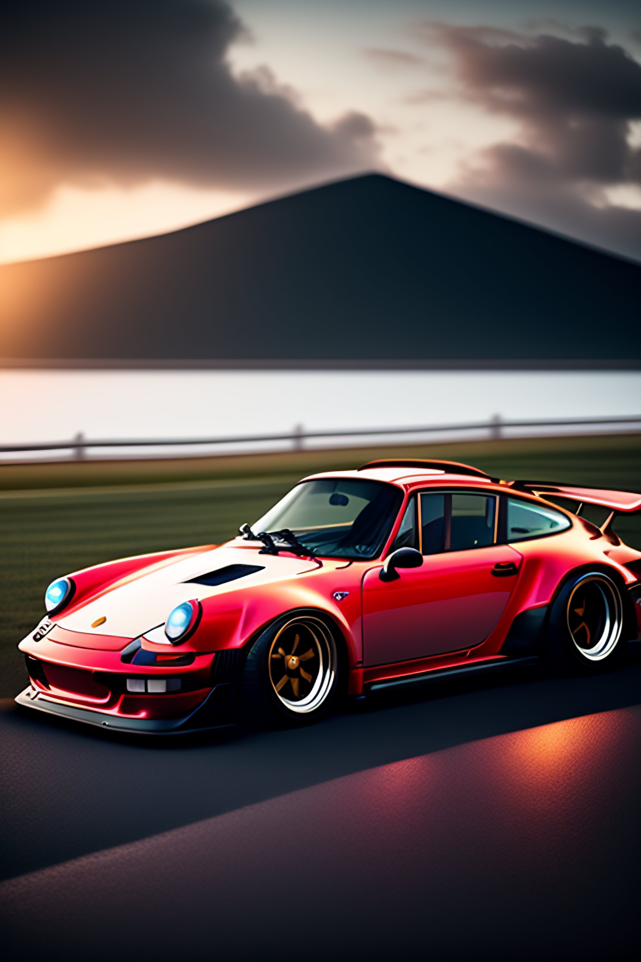 Lexica Rwb Porsche 911 Classic 8k Photorealistic Dynamic Lighting