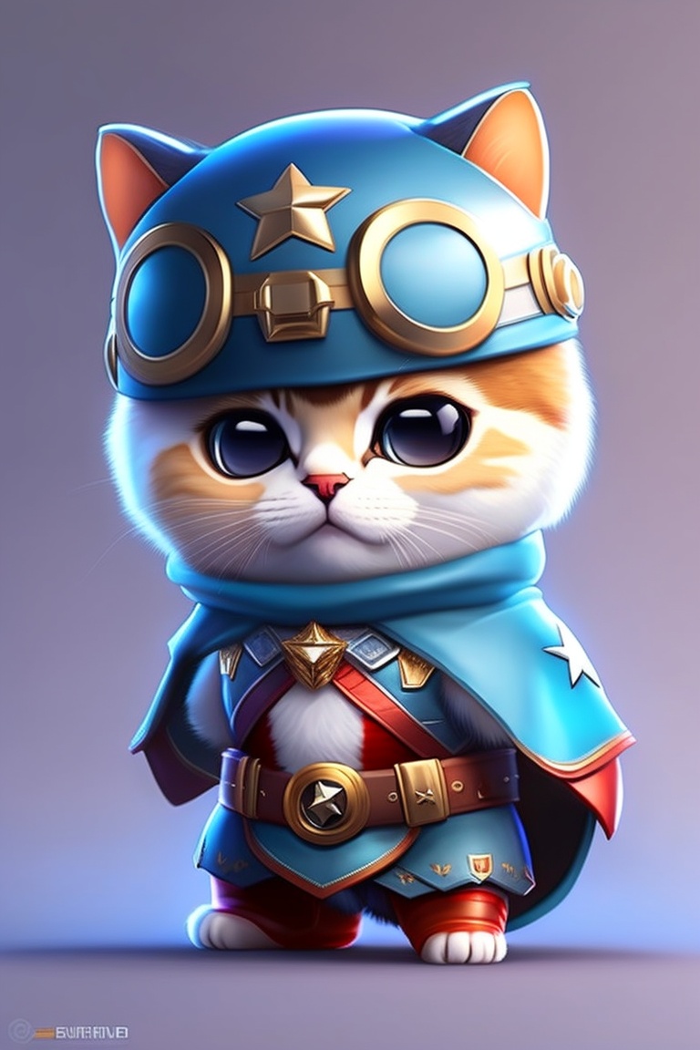 Lexica - Cute and adorable cartoon baby captain america, fantasy ...