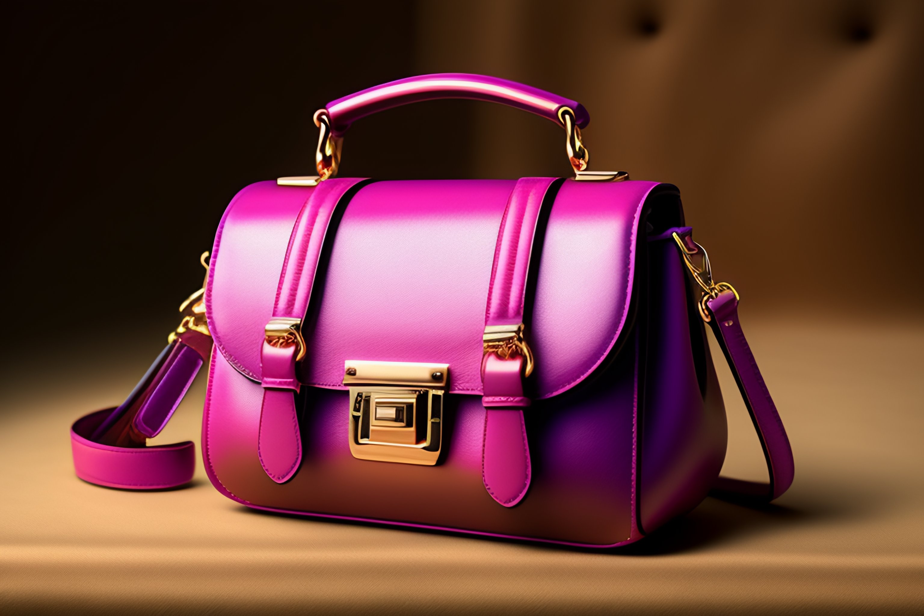 Lexica - Women's bag, futuristic leather, hyper realistic, well ...