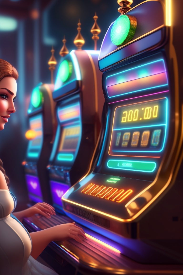 Lexica - Online casino, people, slot machines, money, shadows, new ...
