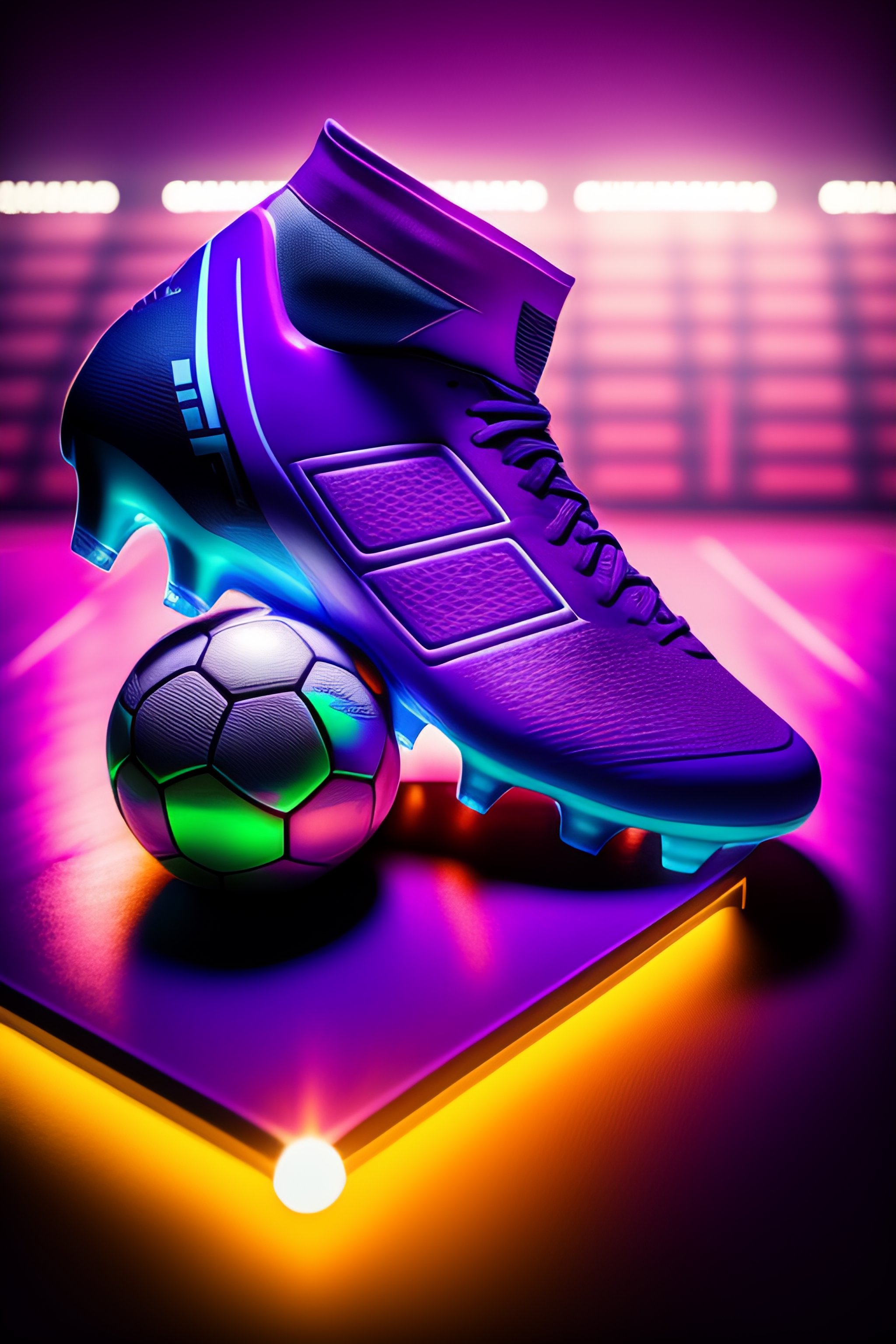 Purple hot sale football boots