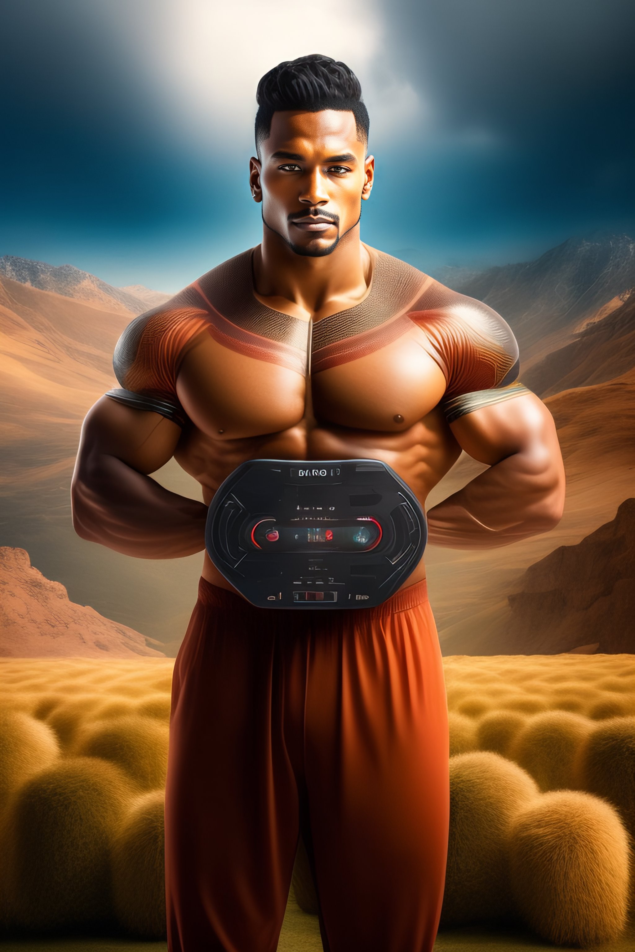 Lexica A human with 4 arms