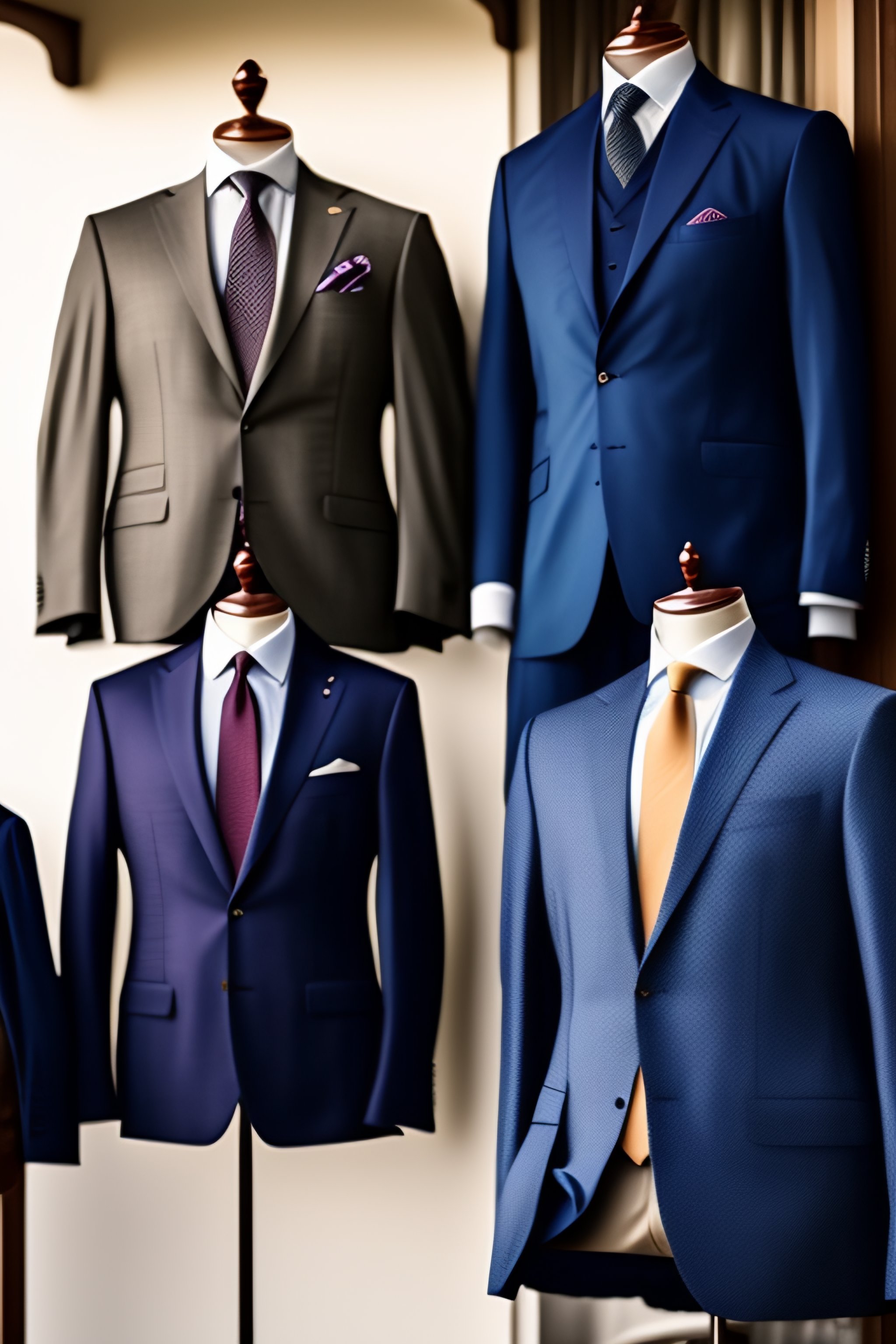 Lexica Beautifully DryCleaned assorted pairs of suits