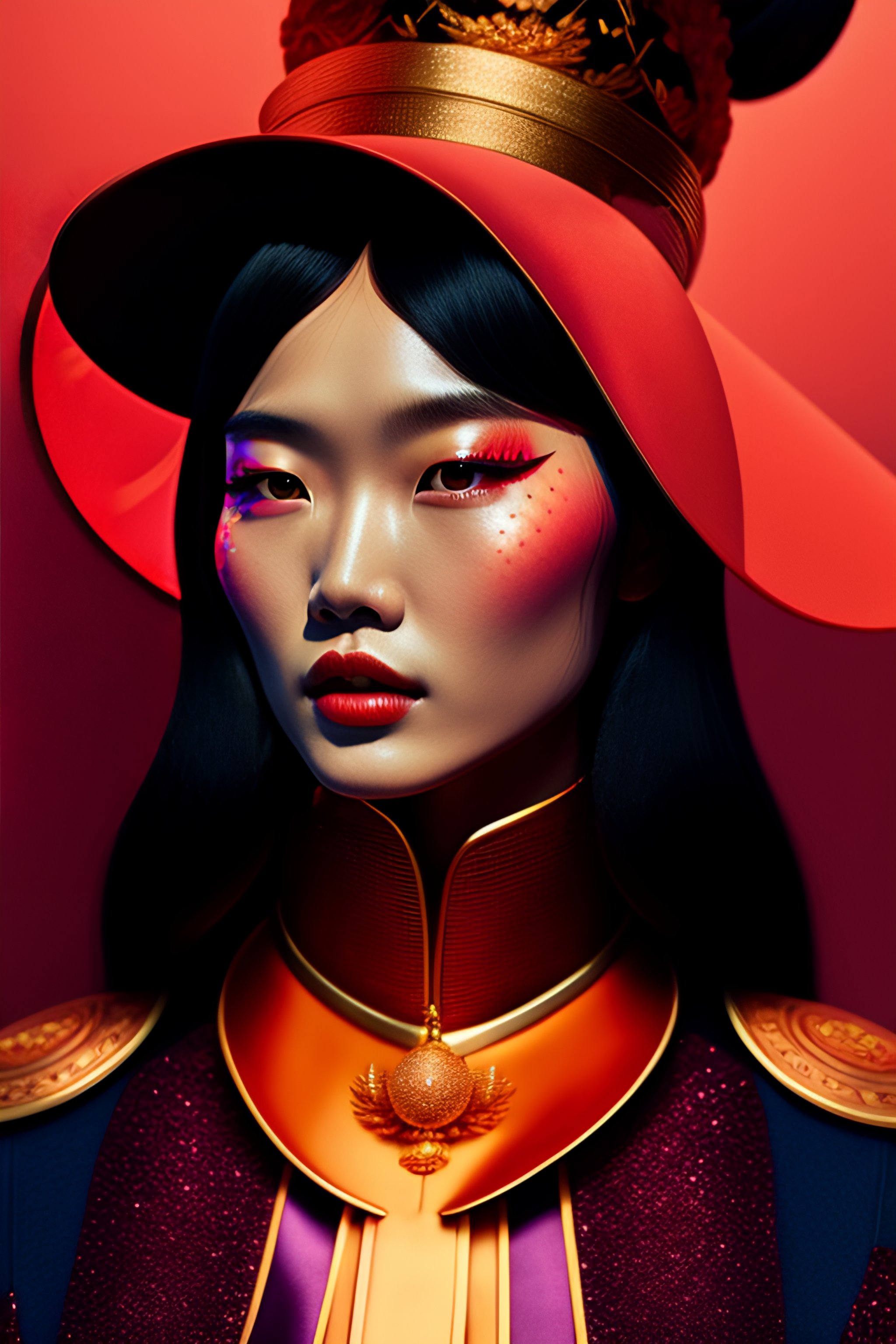 Lexica - Pretty chinese model with hallucination mushroom : : by ...