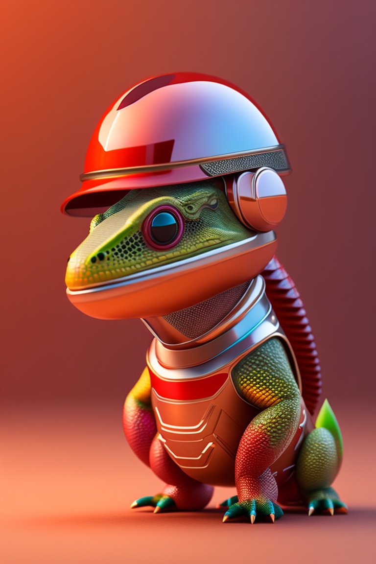 Lexica - Isometric view of a MINI cute hyperrealistic futuristic ...