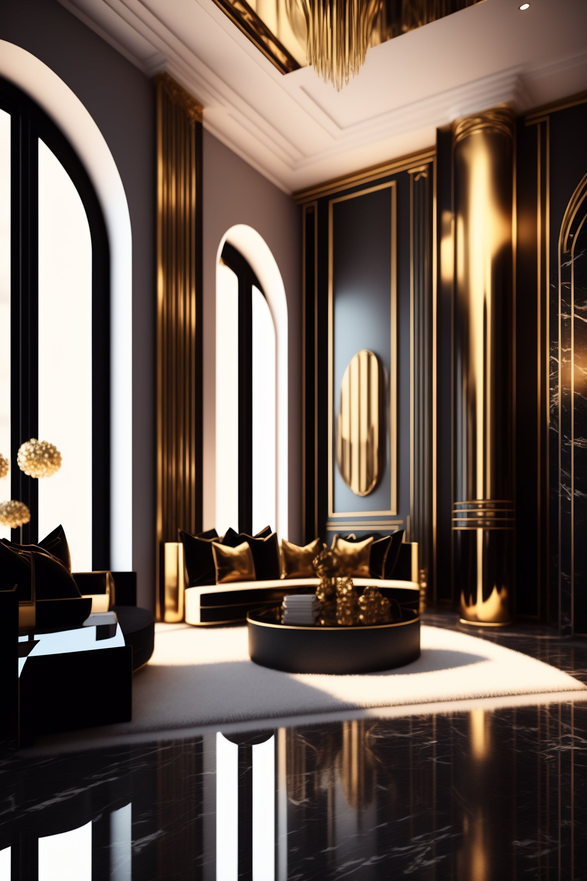 Stunning High-End Apartment Decorating With Cinematic Views image