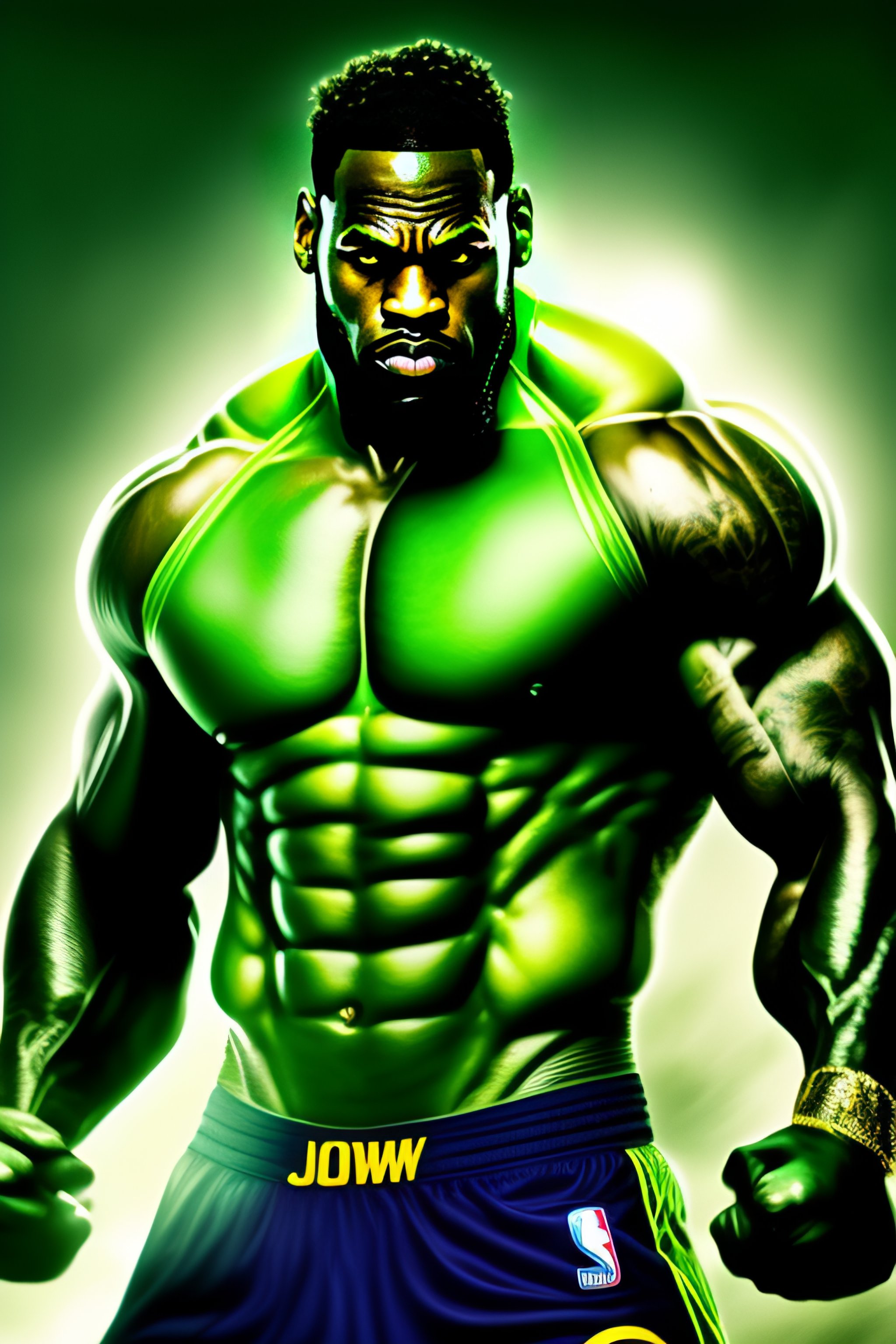 lebron james hulk