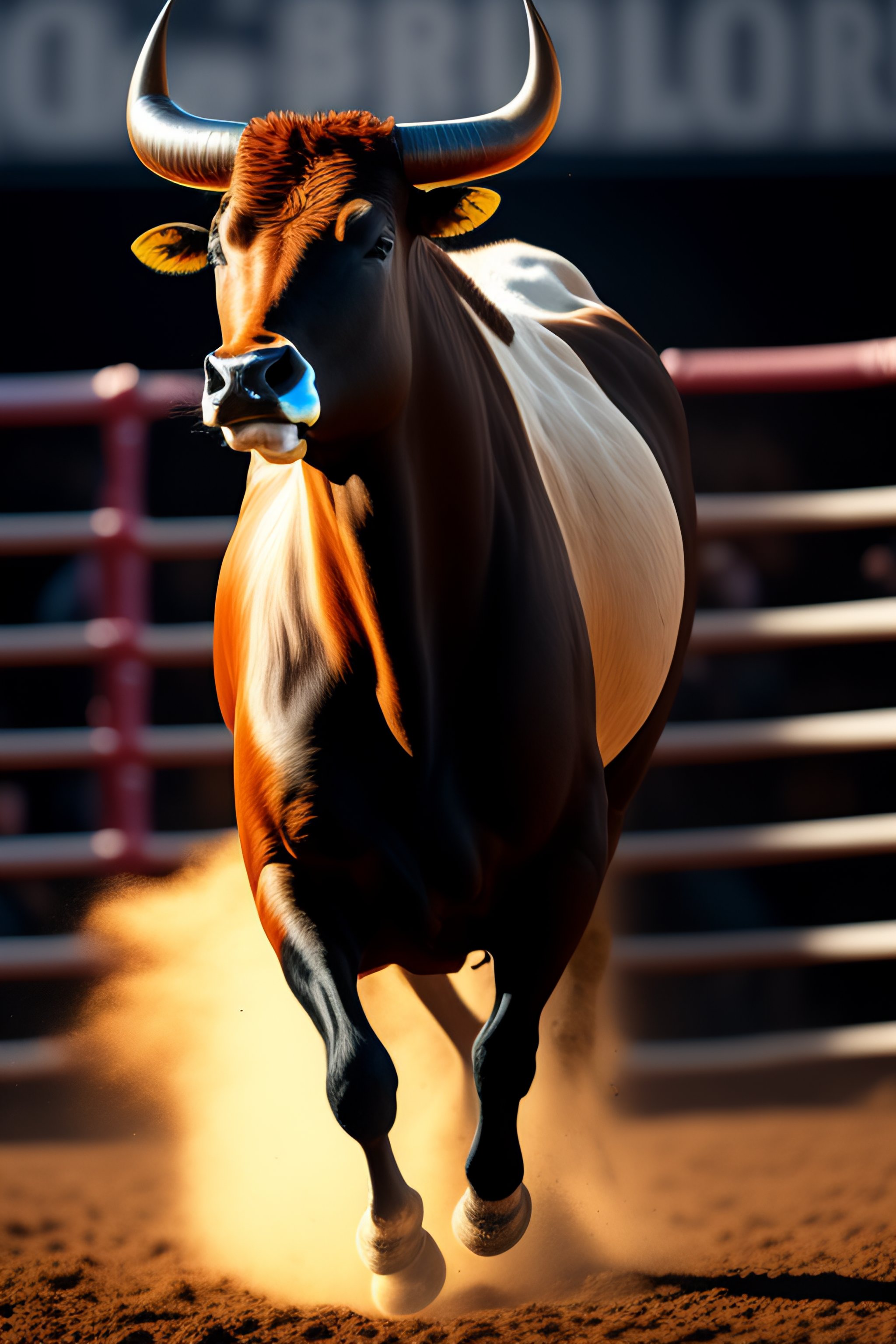 Lexica - 8k resoultion,hyper realstic , a bull riding on a bitcoin to ...