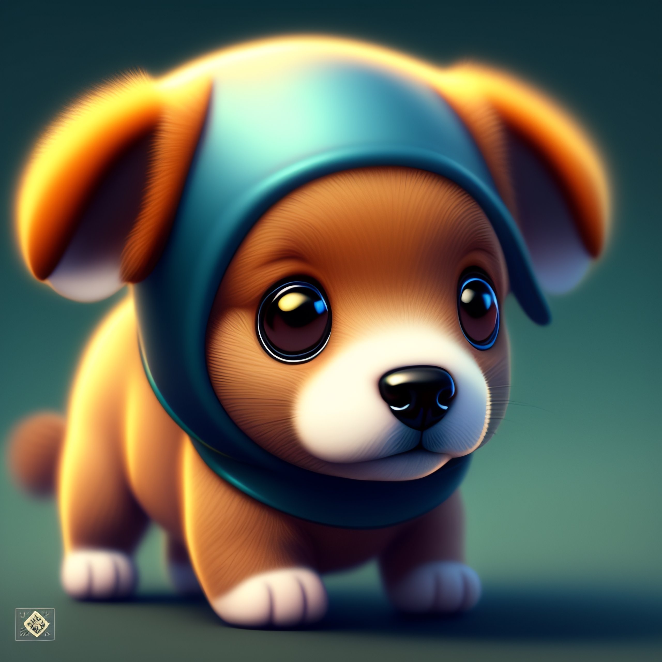 cute dog cartoon