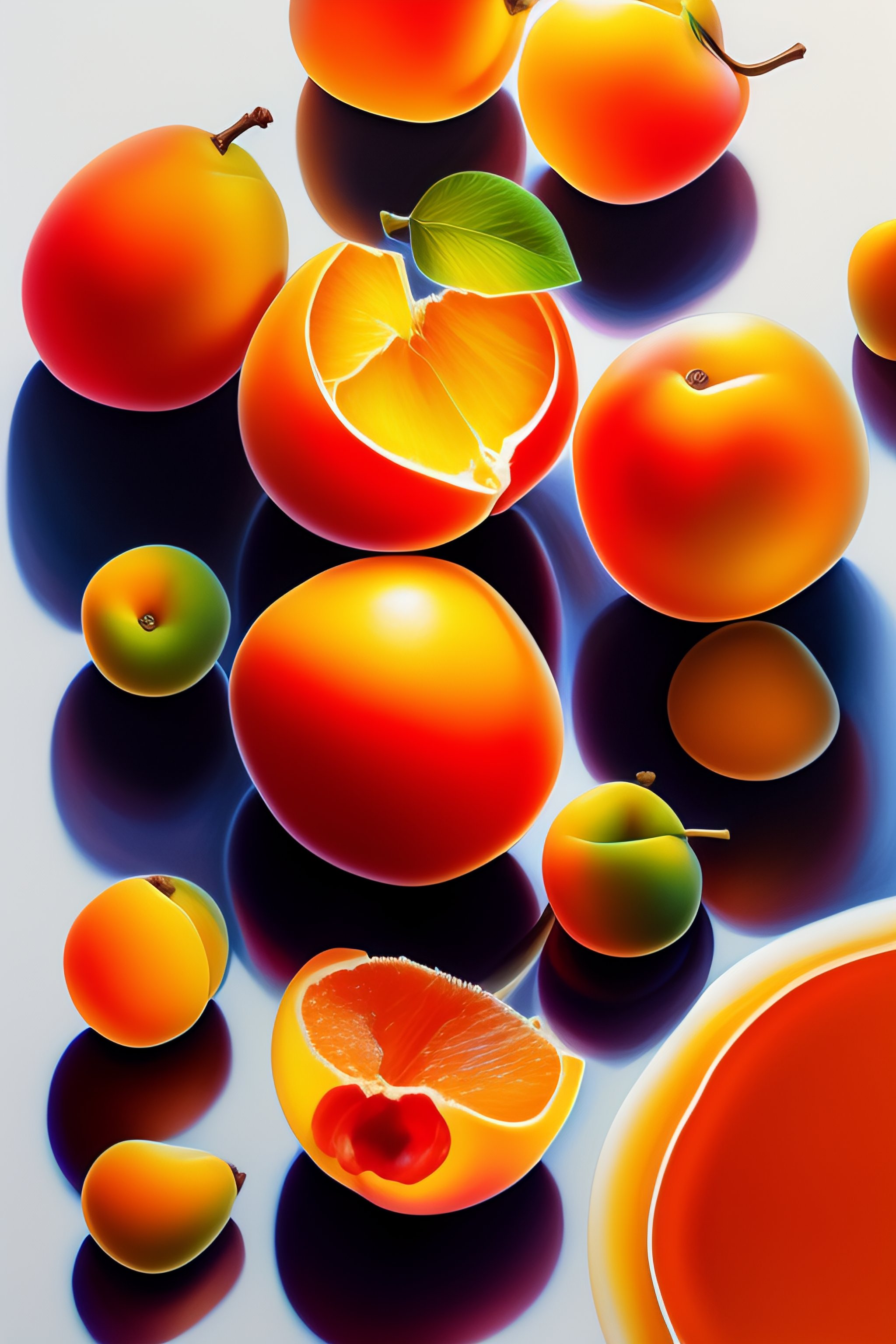 Lexica - Drawing of apricots, white background, 8k, trending on artstation