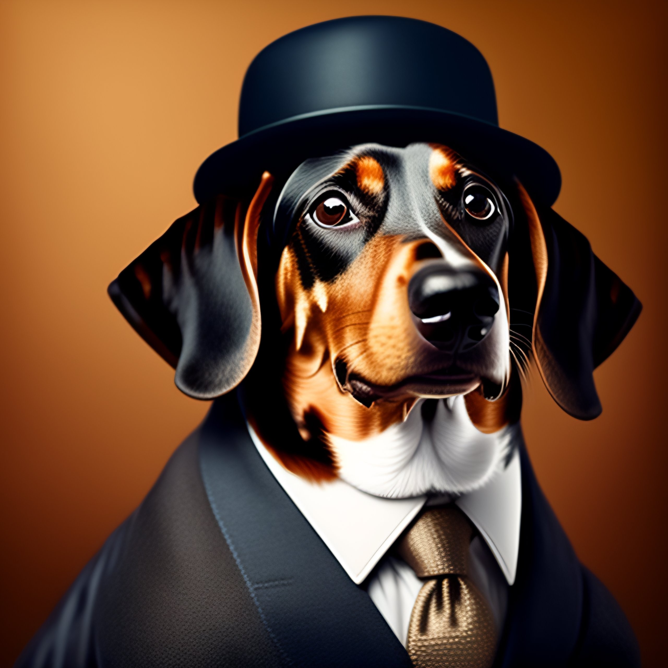 Lexica - A Dachshund as Sherlock Holmes