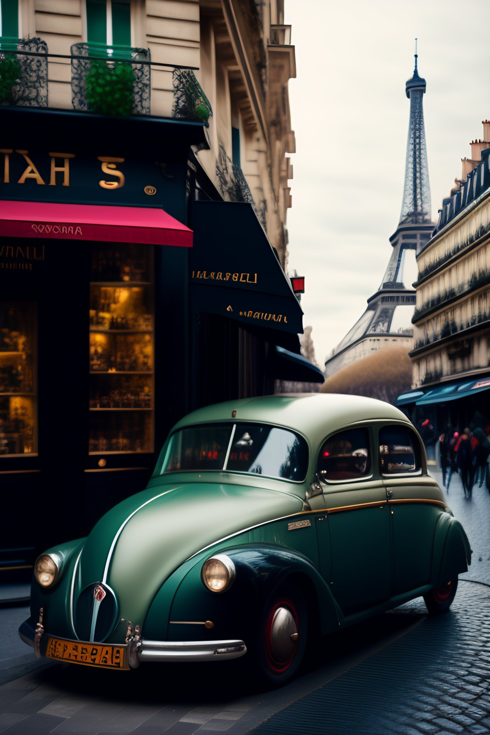 Lexica Paris analog style