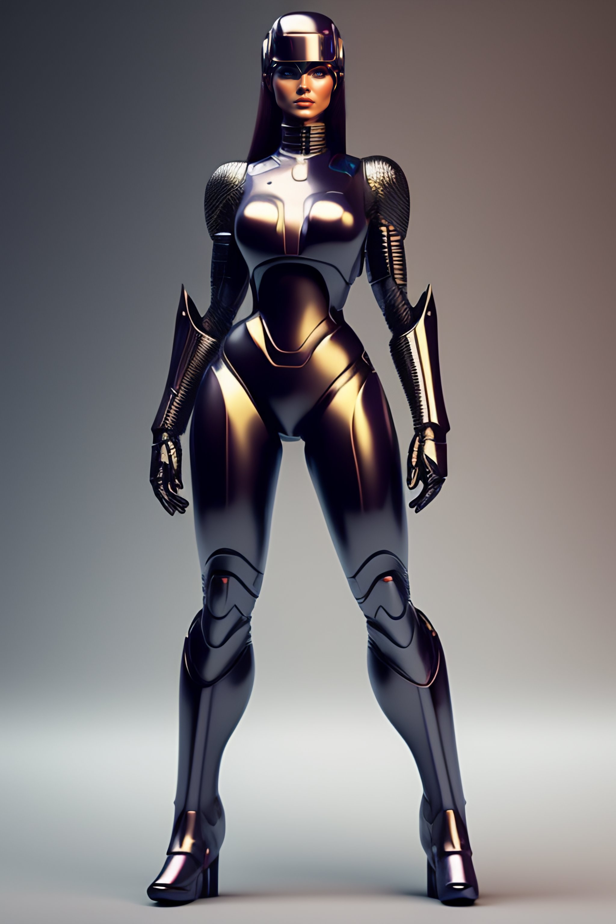 Lexica Robocop Woman Full Body Photorealistic Highly Detailed
