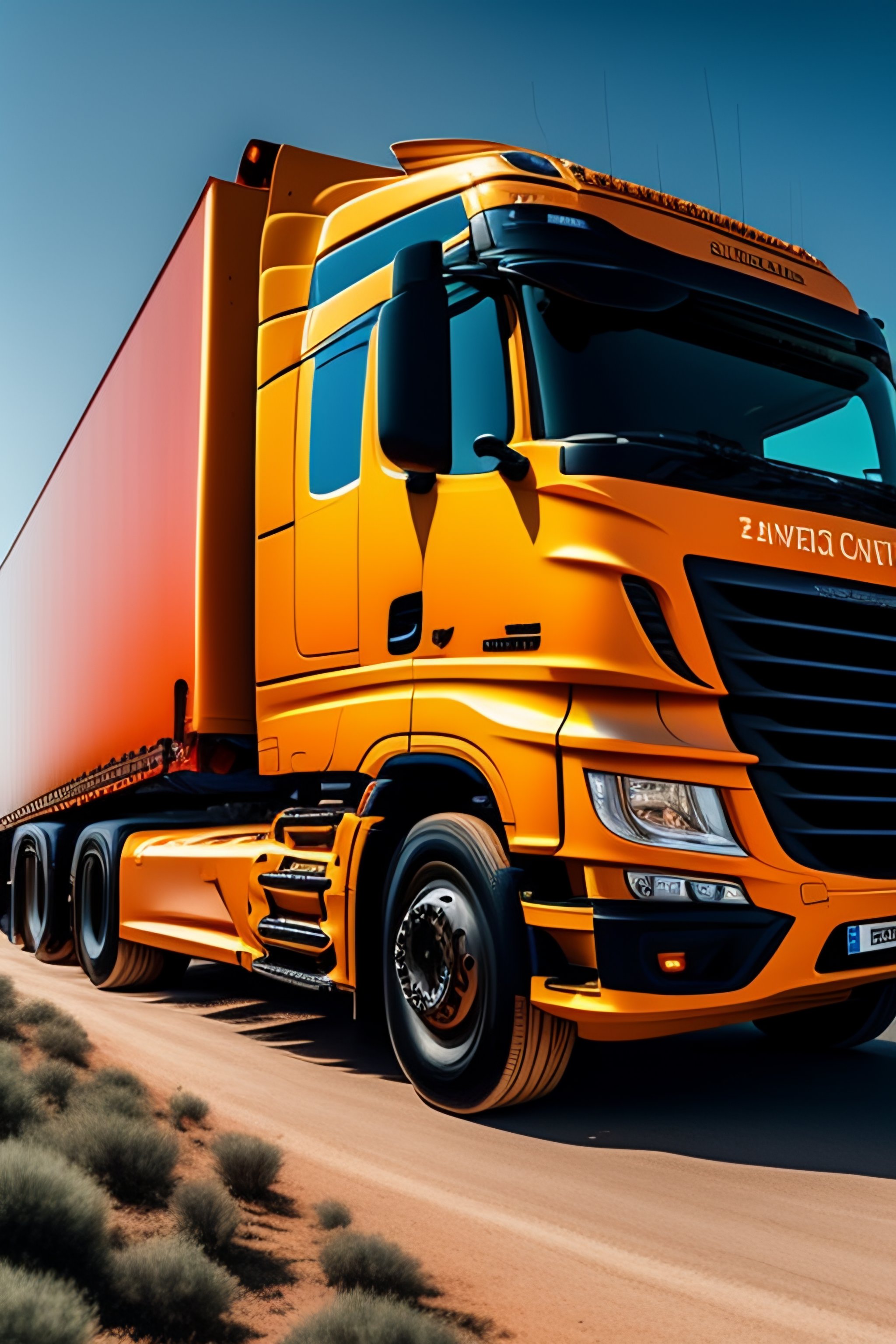 Lexica European truck without trailer