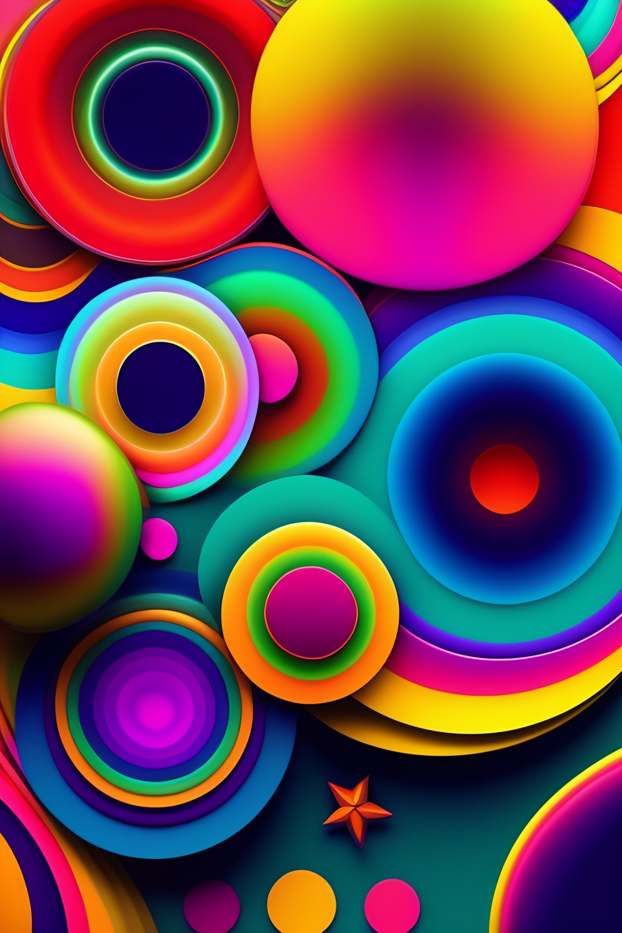 Lexica - A colourful background that reminds you of a lavalamp or the ...