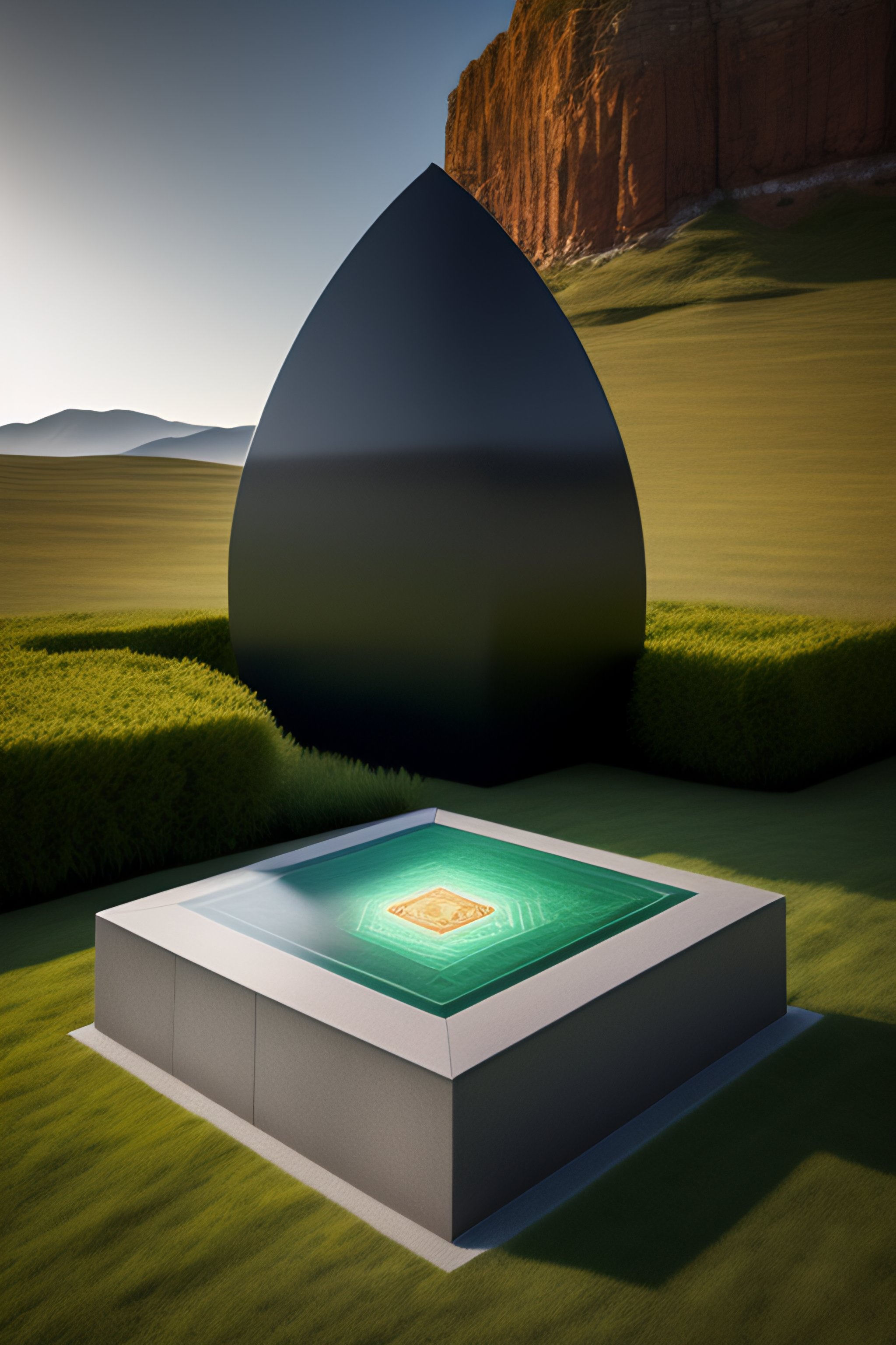 Lexica - Divination flat suface stone