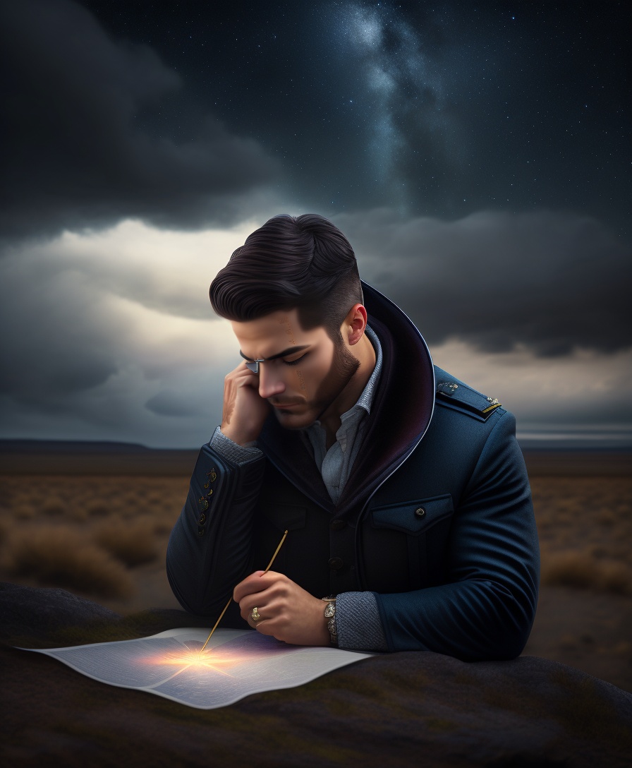 Lexica - A sad man who reflects on his life trying to orient himself ...