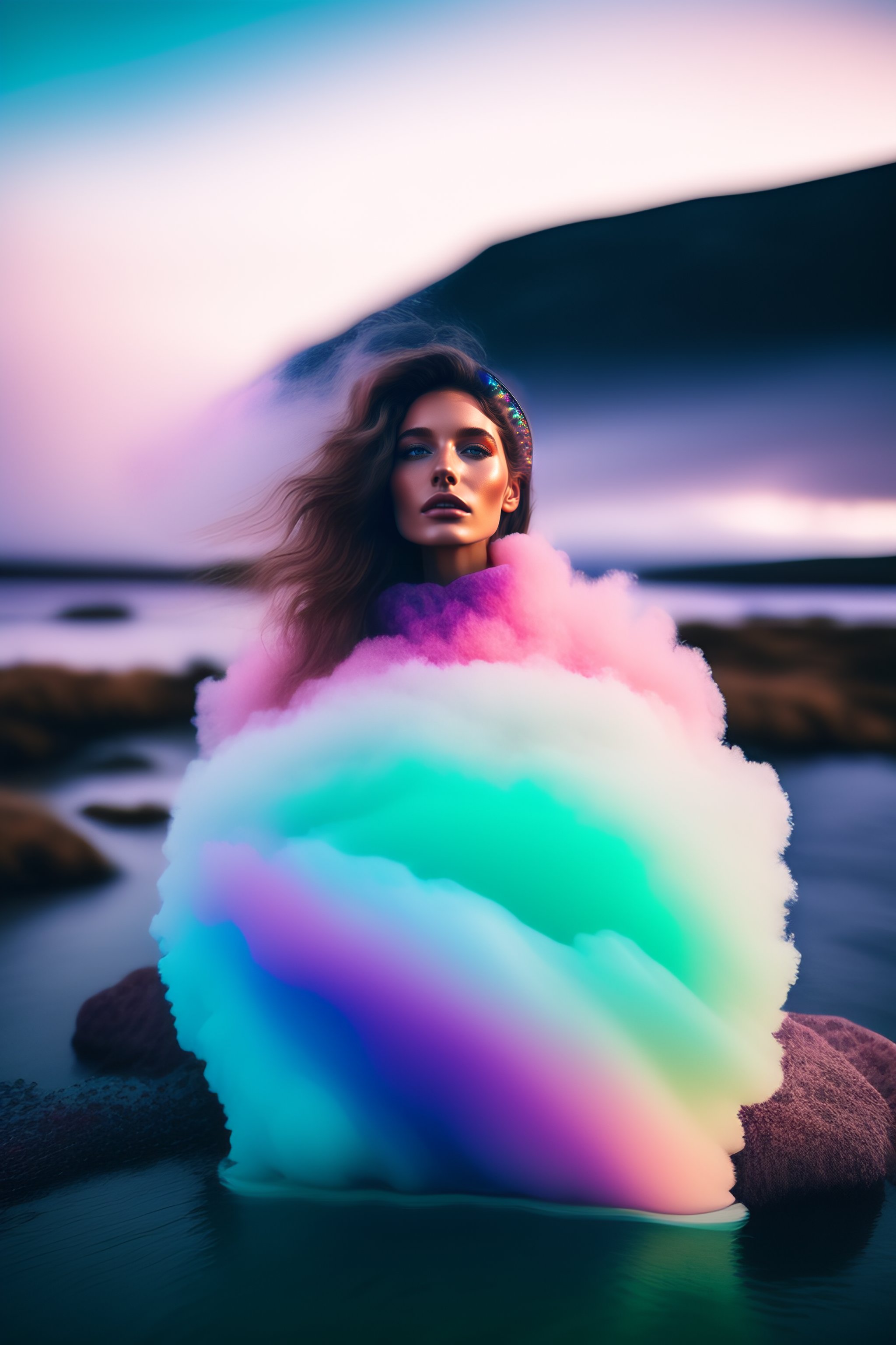 Lexica - High quality pastel coloured film close up wide angle ...