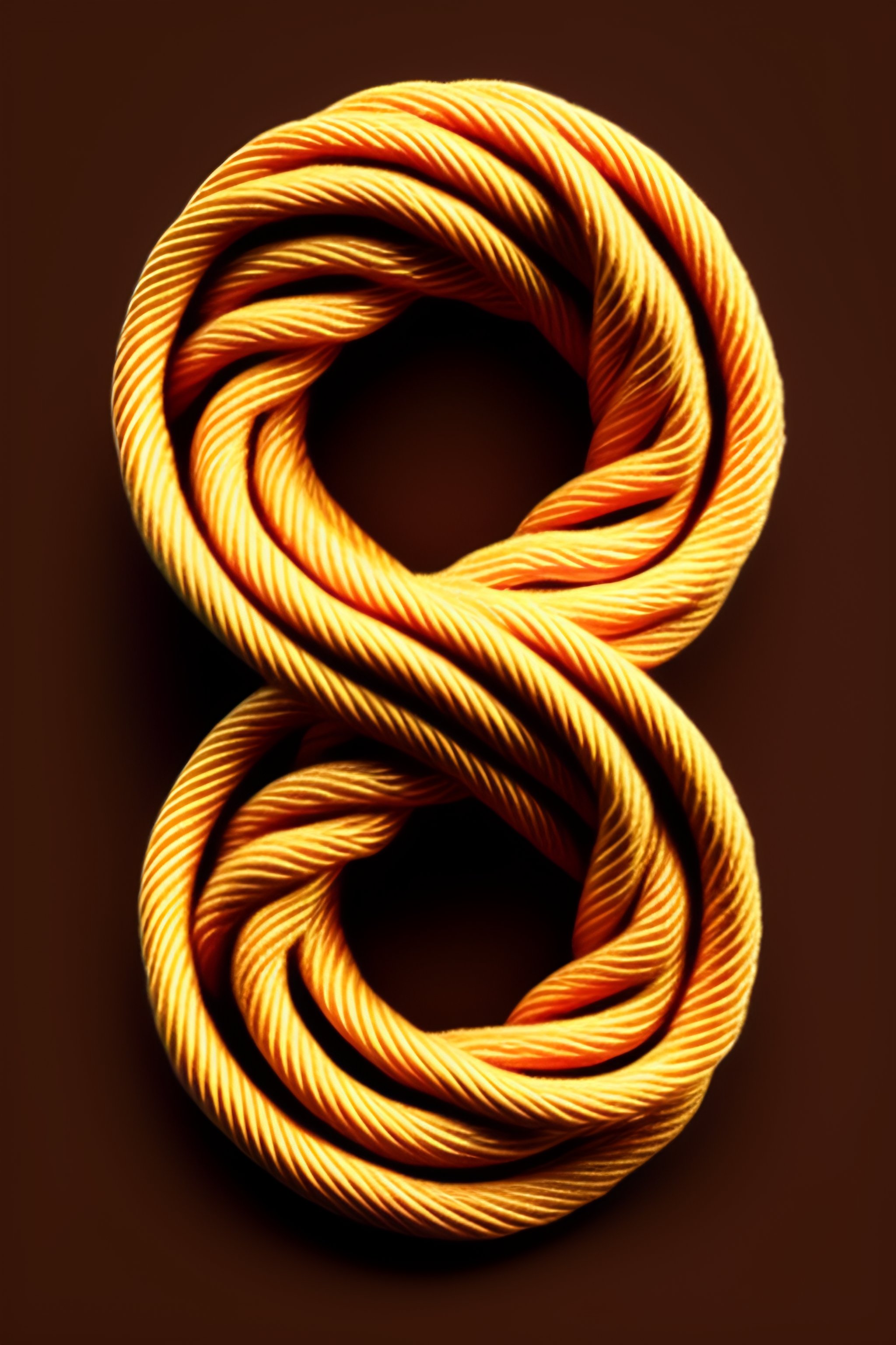Lexica - Simple logo knot eight rope