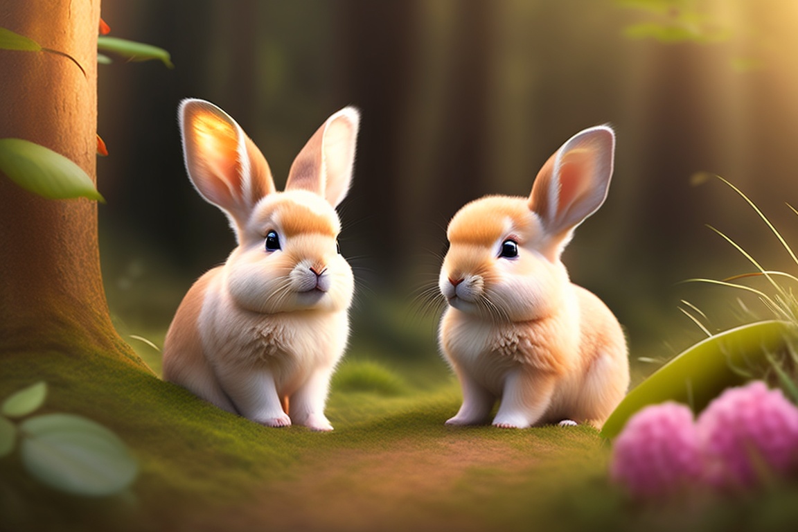 Lexica - Once upon a time in a lush, enchanted forest, there lived two ...