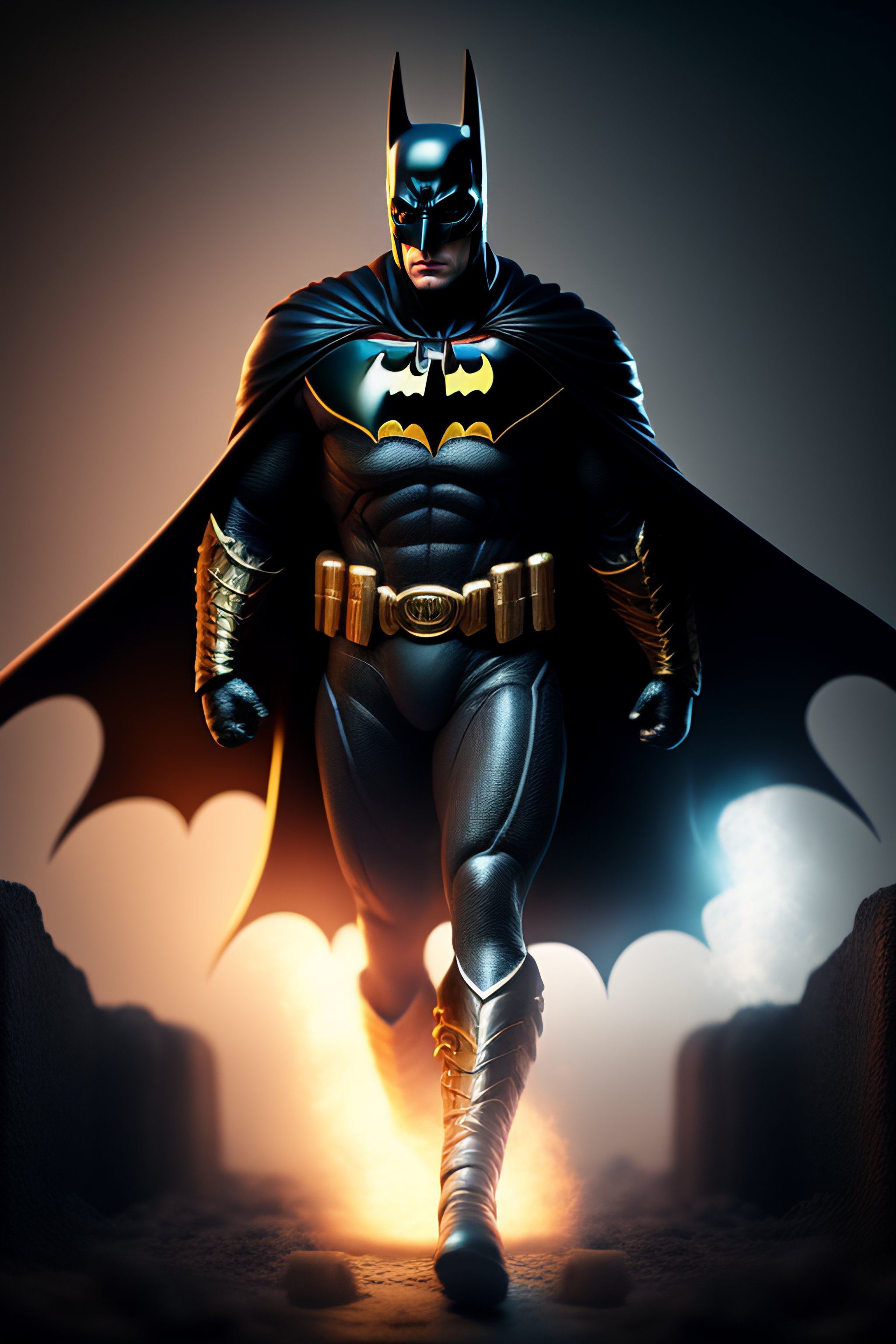 Lexica - Batman High Detail Photorealistic high quality Realistic Fantasy  Cinematic ultra detail Dramatic Epic creepy and scary CGI, VFX, SFX