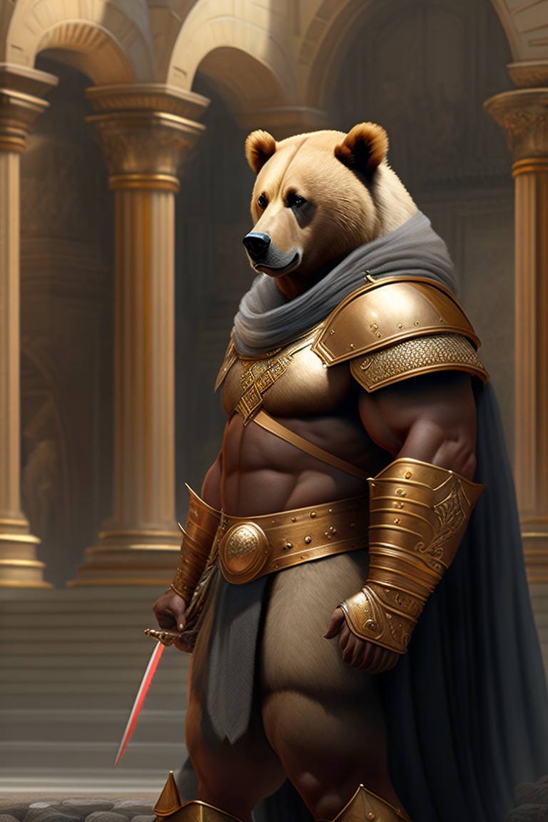 Bear In Old Rome