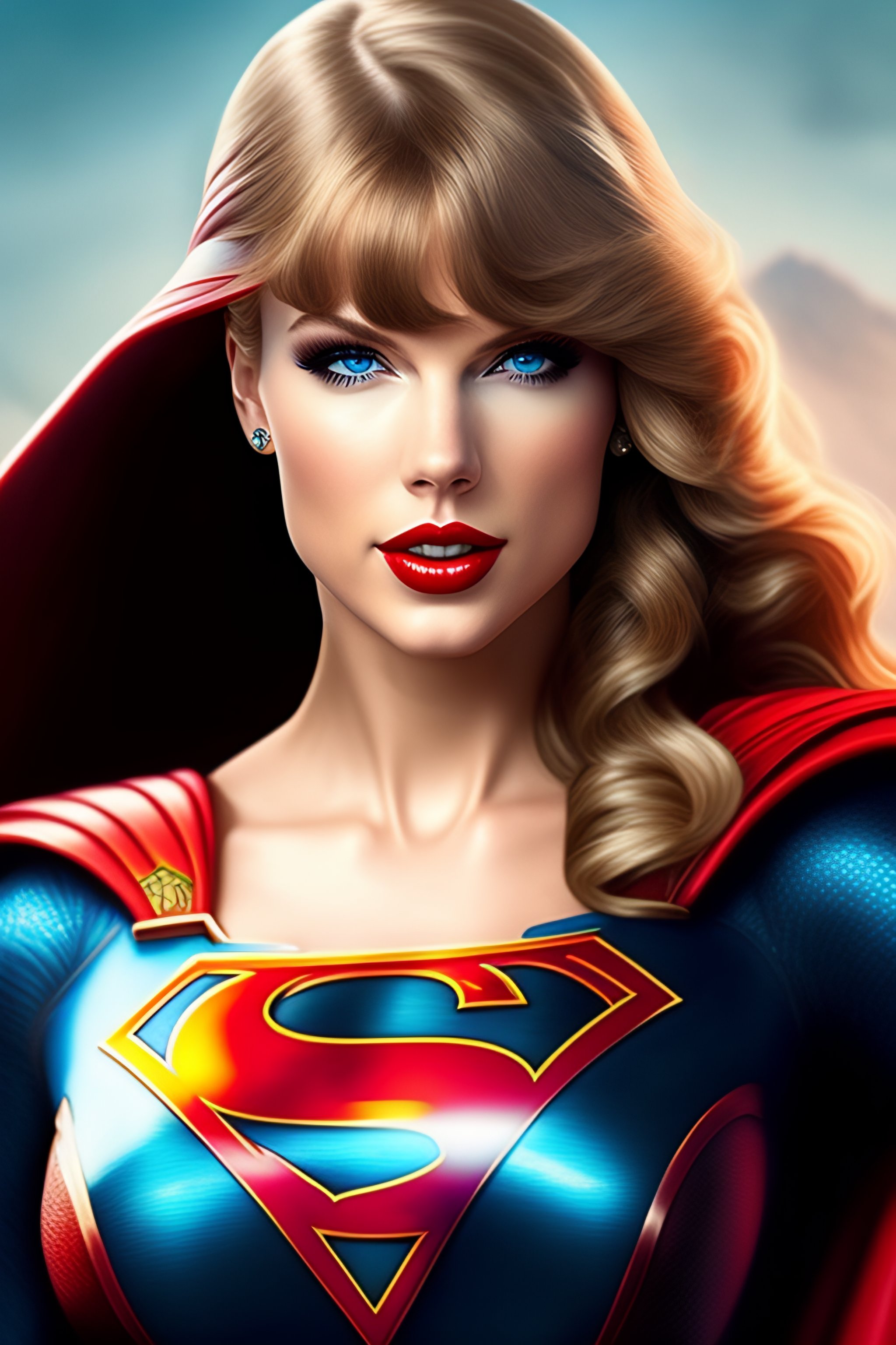 Lexica Taylor Swift as Supergirl
