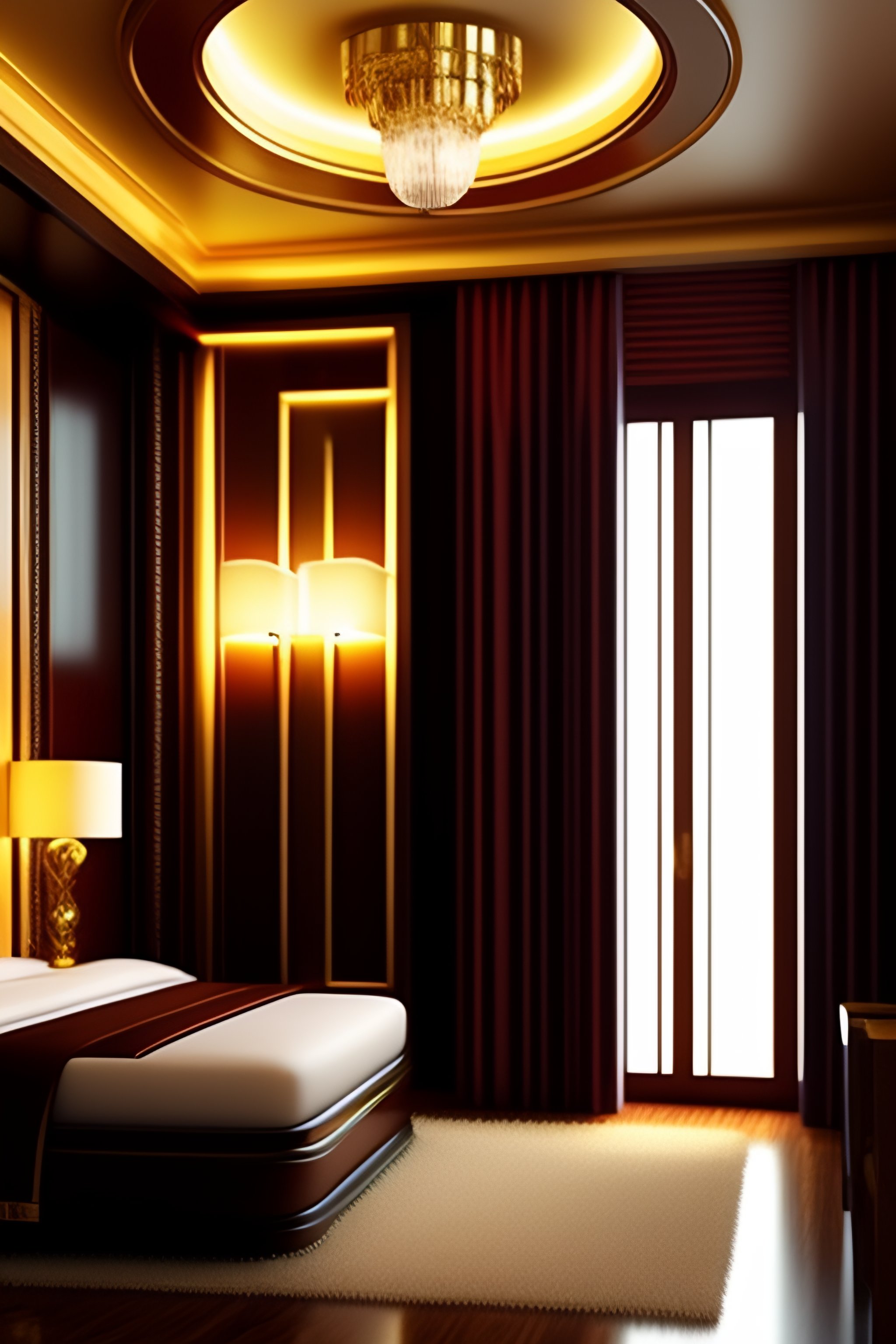 Lexica - Luxury Art Deco Room