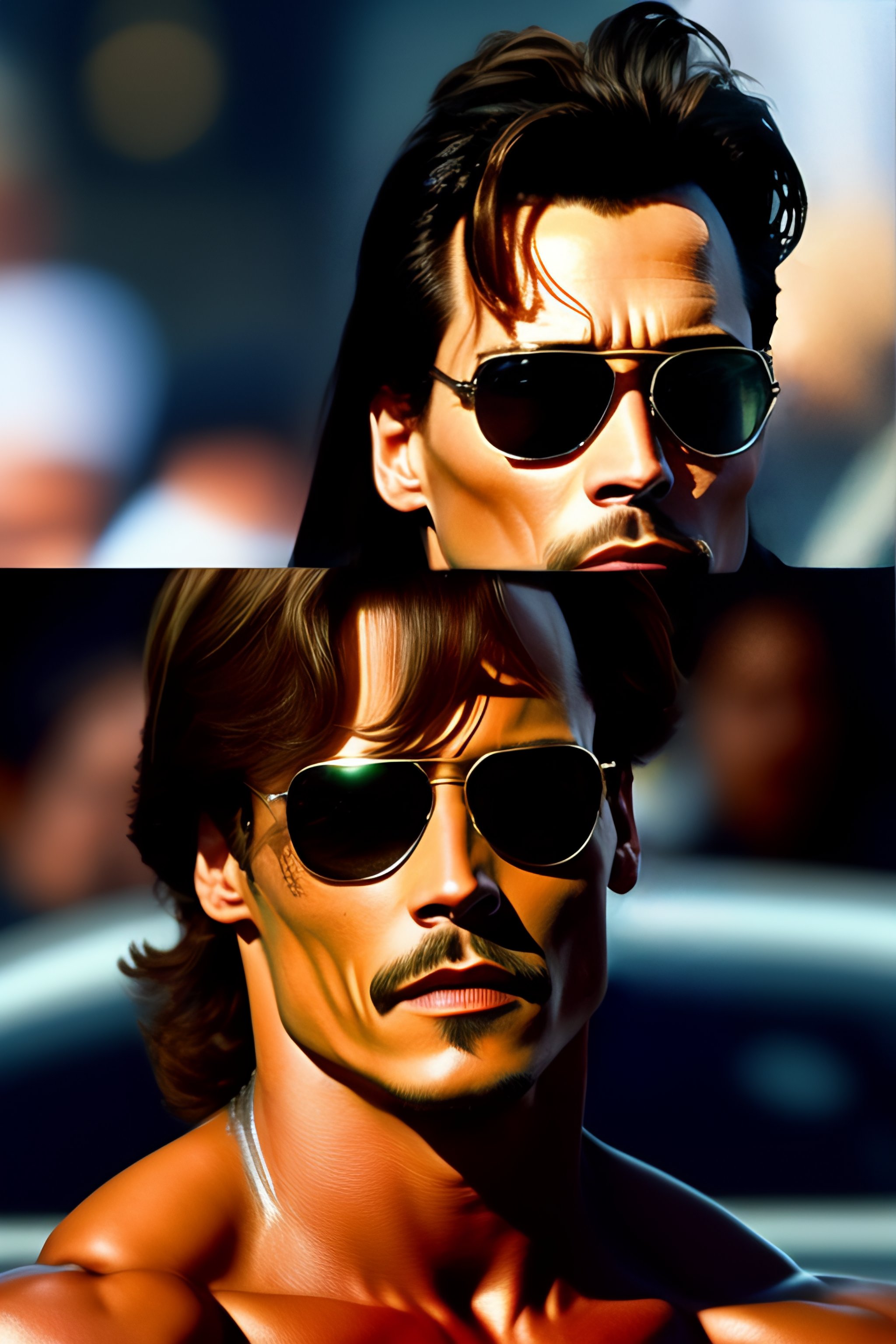 Lexica - Johnny Depp as Terminator