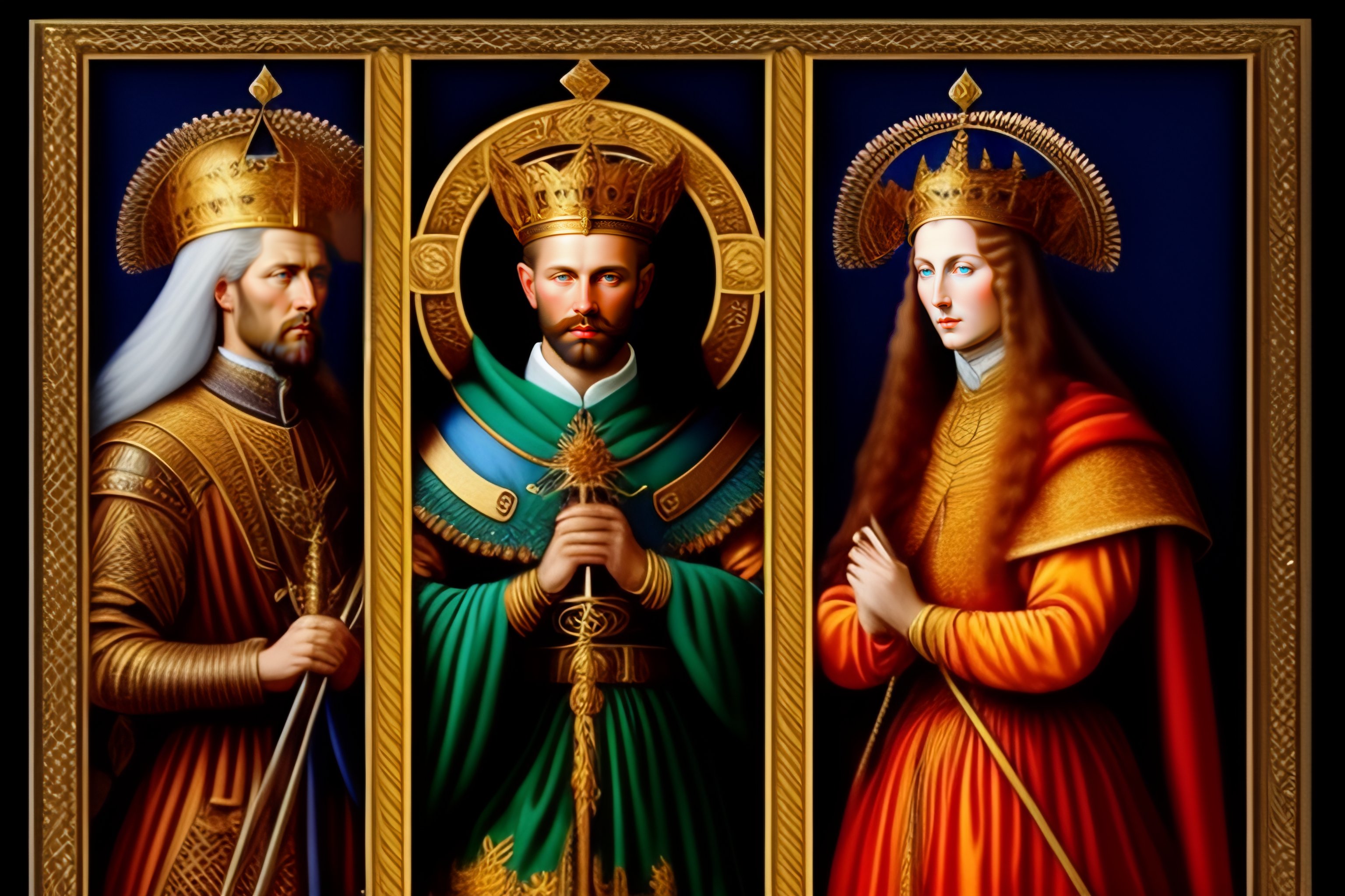 Lexica Four Horsemen of the Apocalypse, tarot card detailed painting