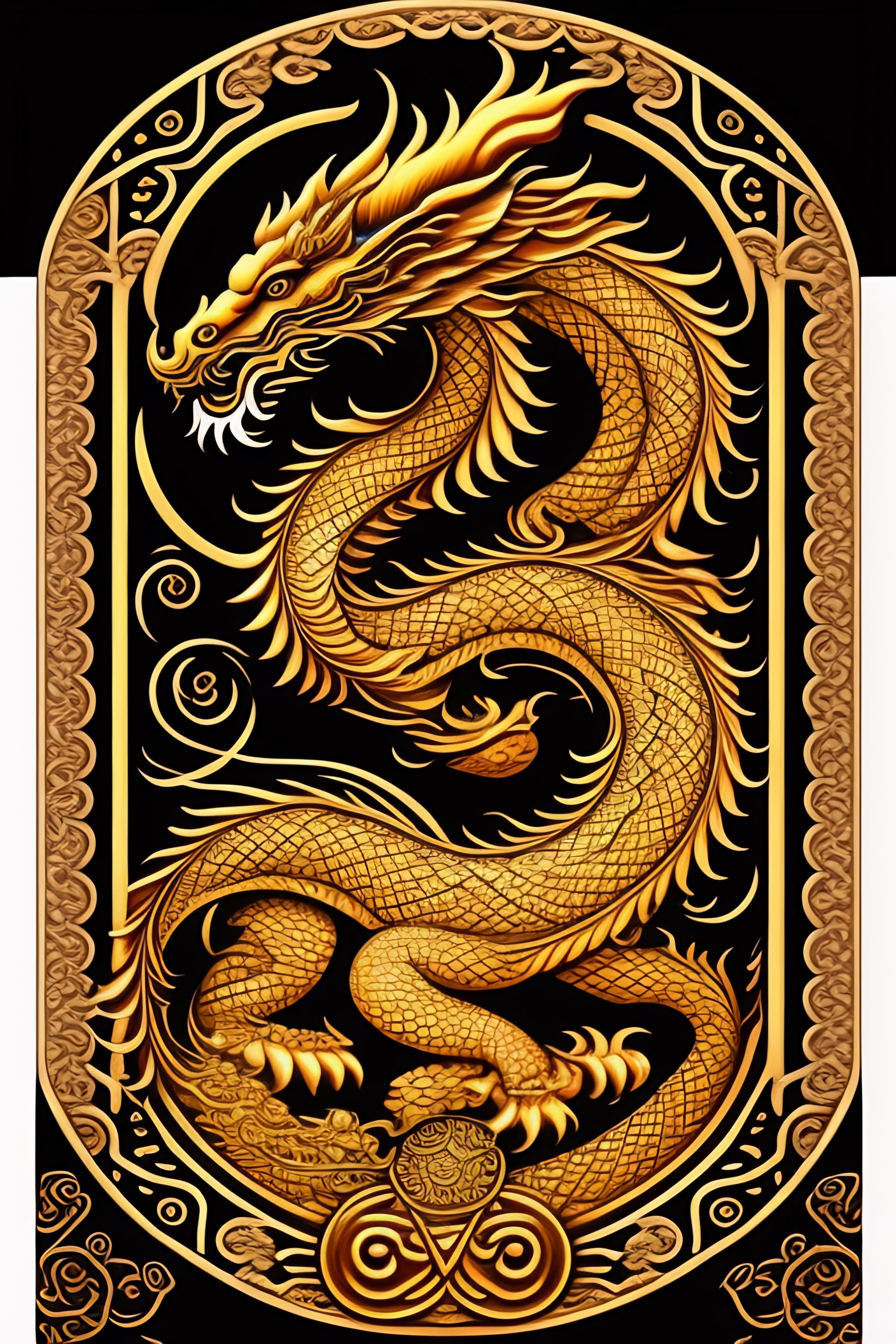 Lexica Year of the dragon , Chinese astrology , tarot cards , line
