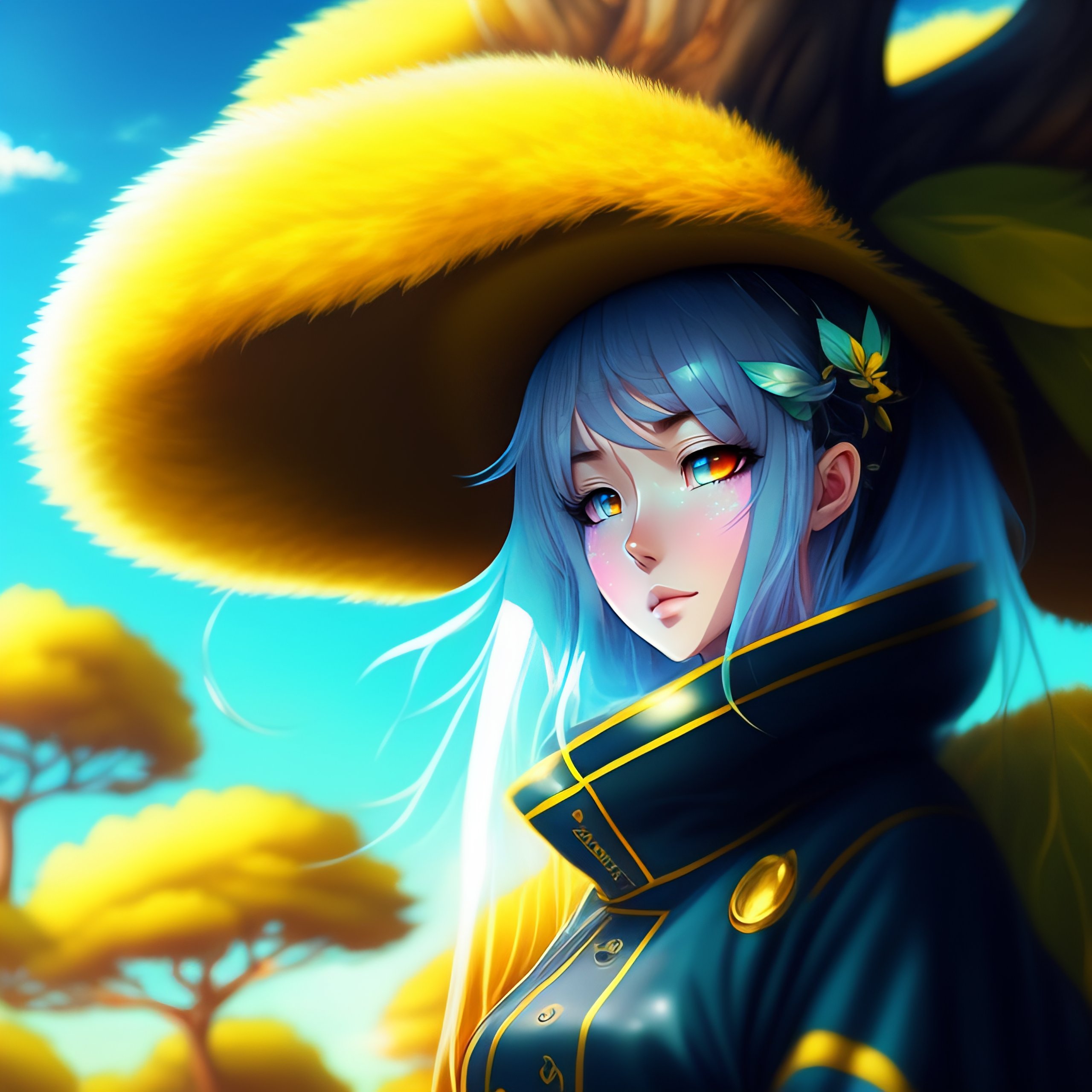 Lexica Phonk Album, big tree, fantasy, anime style, magic world