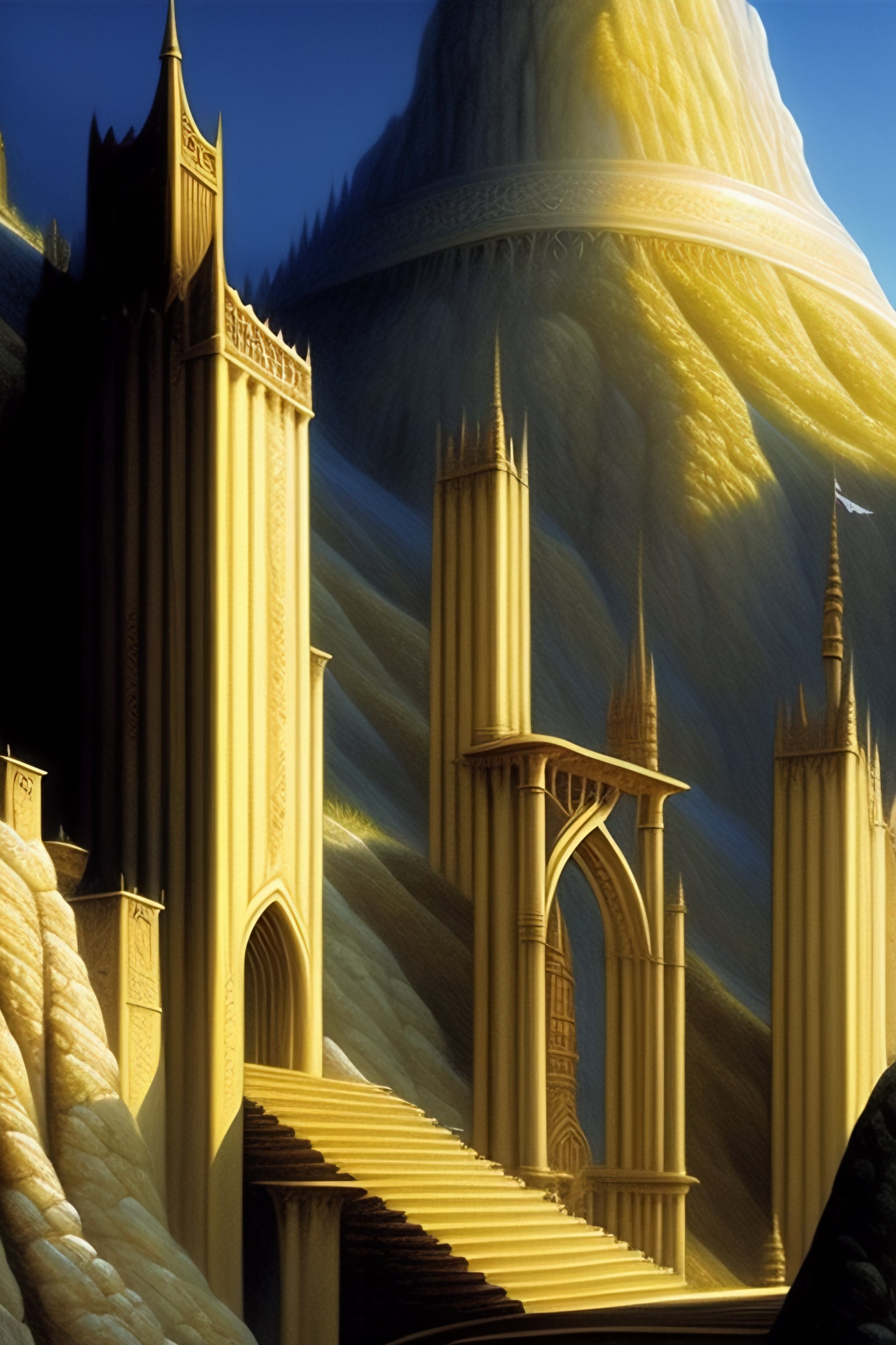 Minas Tirith, the city of kings. - Lord of the Rings