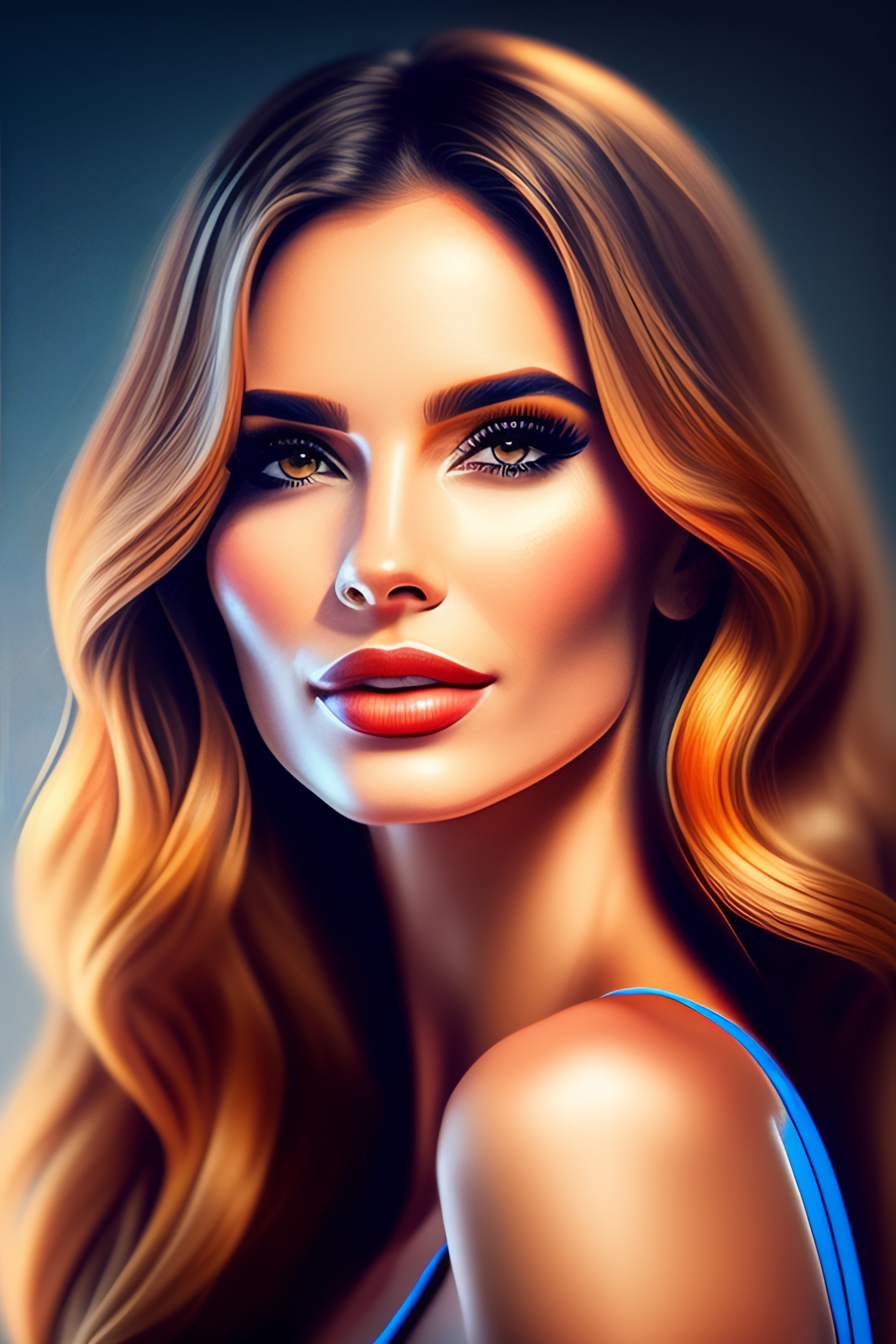 realistic face to caricature