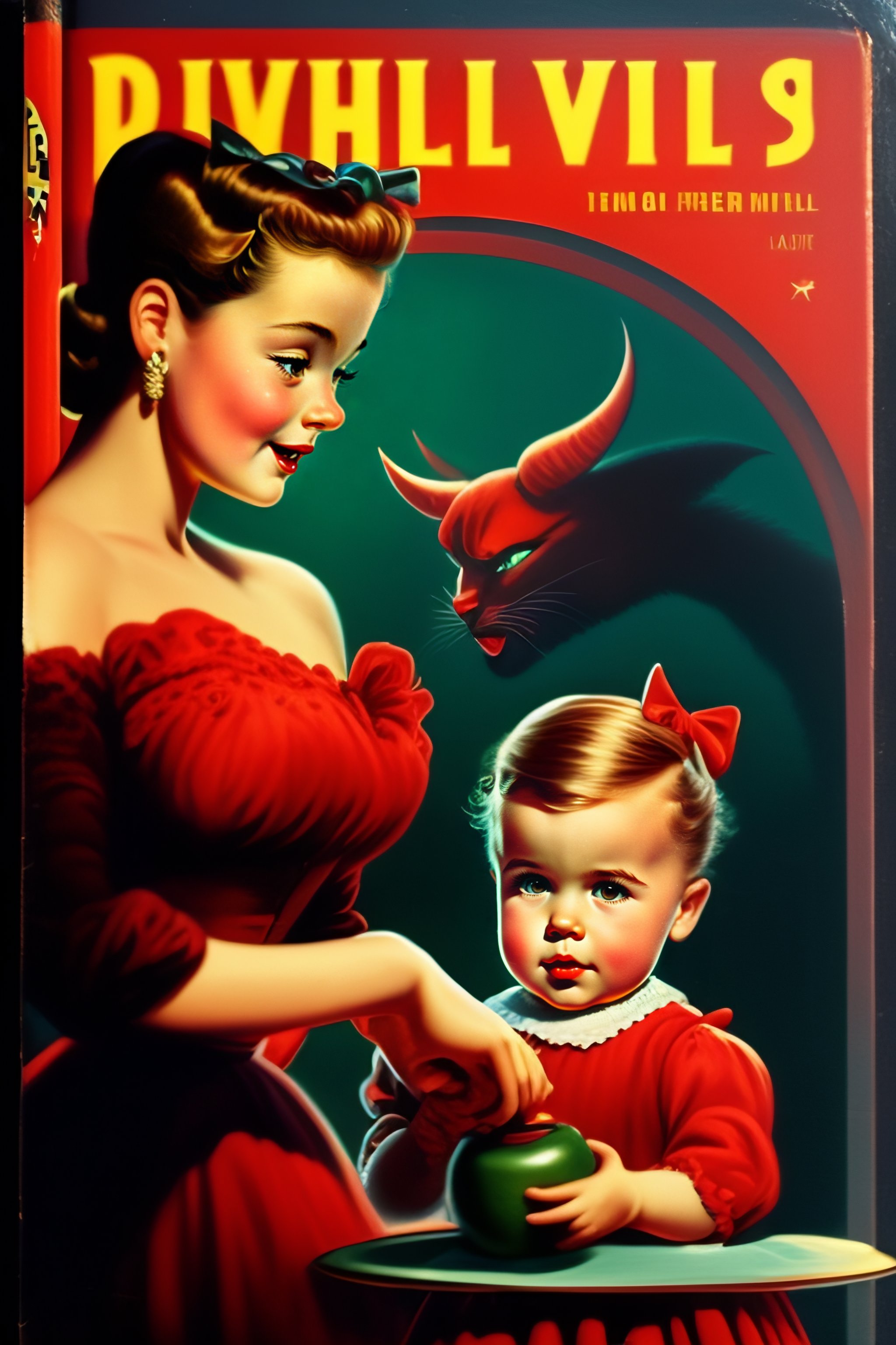 lexica-girl-playing-wit-a-devil-1950s-childrens-book-style