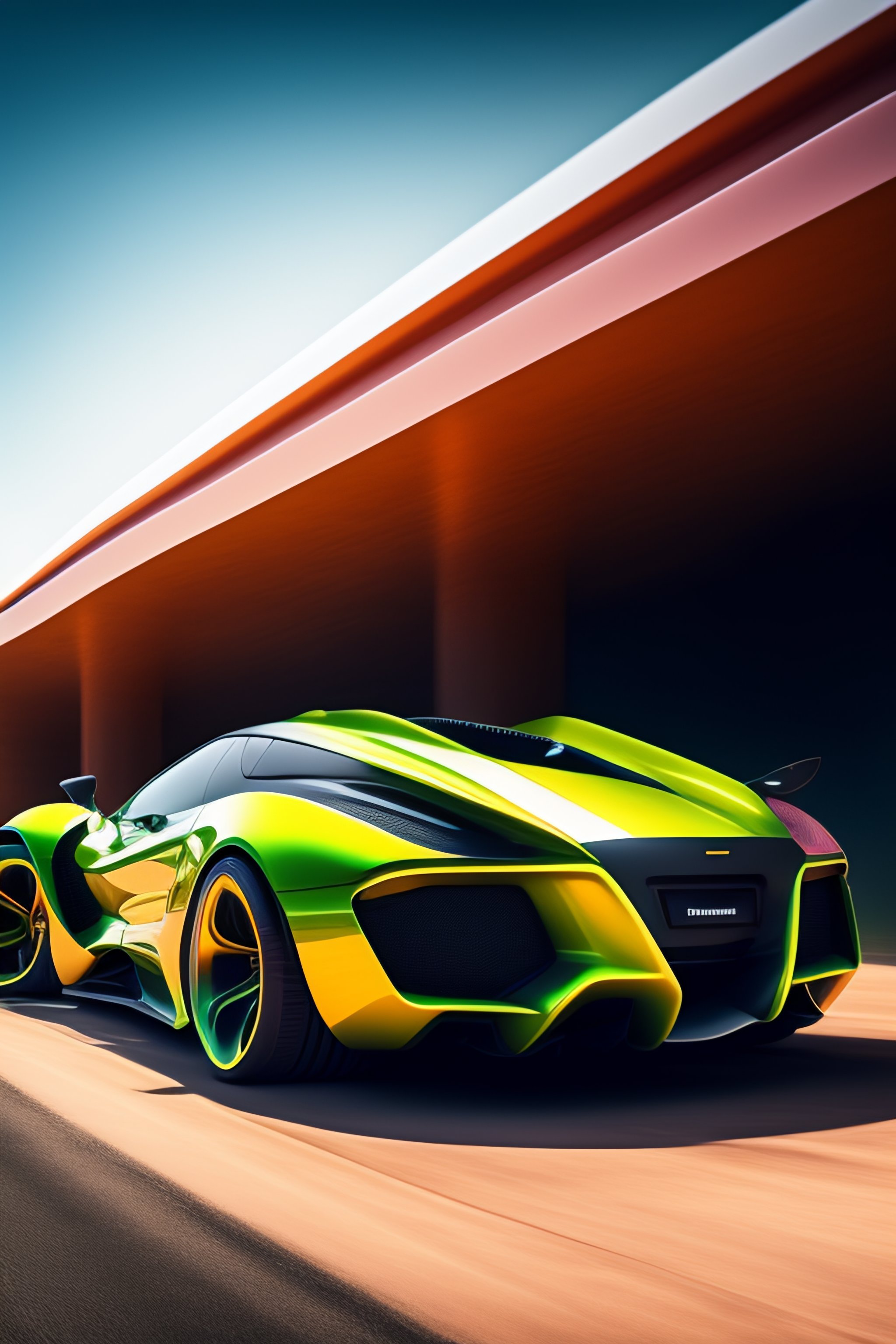 Lexica - Super car with alien features